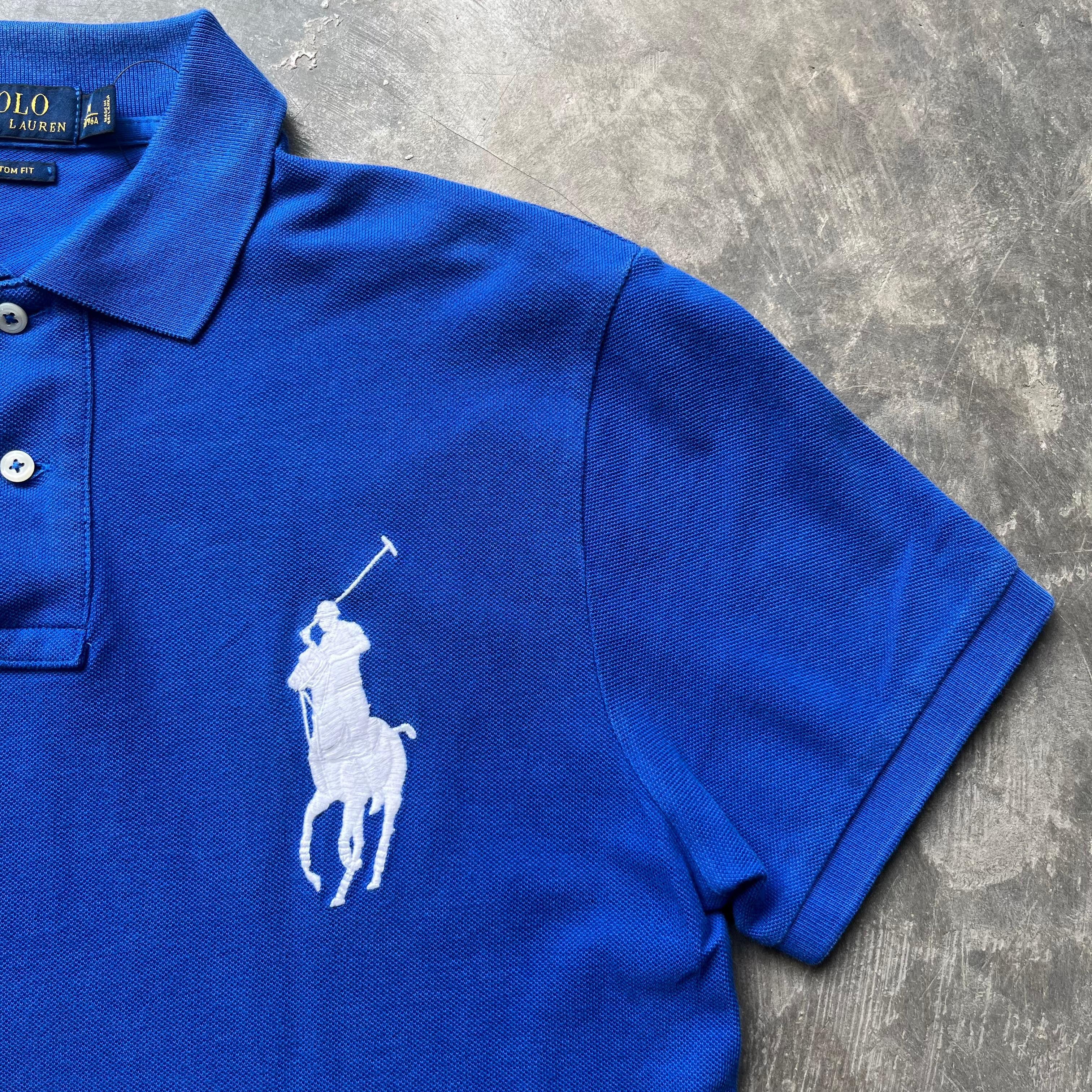 Polo Ralph Lauren 💥Polo Ralph Lauren Embroidered Big Pony Rugby Shirt Size US M / EU 48-50 / 2 - 7 Thumbnail