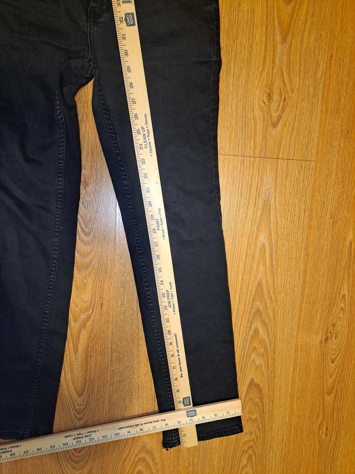 Levi's Levis 502 Jeans Womens Size 16REG 28x30 Black Cotton Size 38" / US 16 / IT 52 - 10 Thumbnail