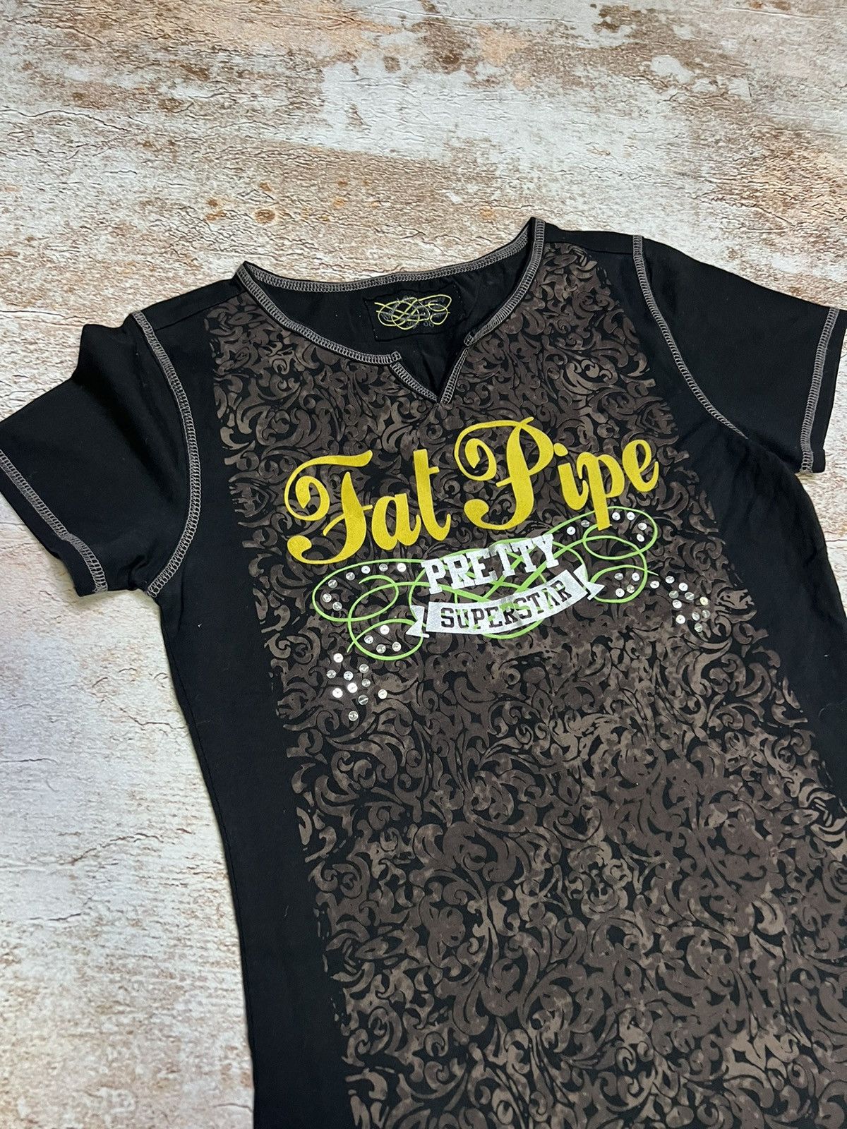 Vintage Fat pipe vintage logo t shirt Size S / US 4 / IT 40 - 4 Thumbnail