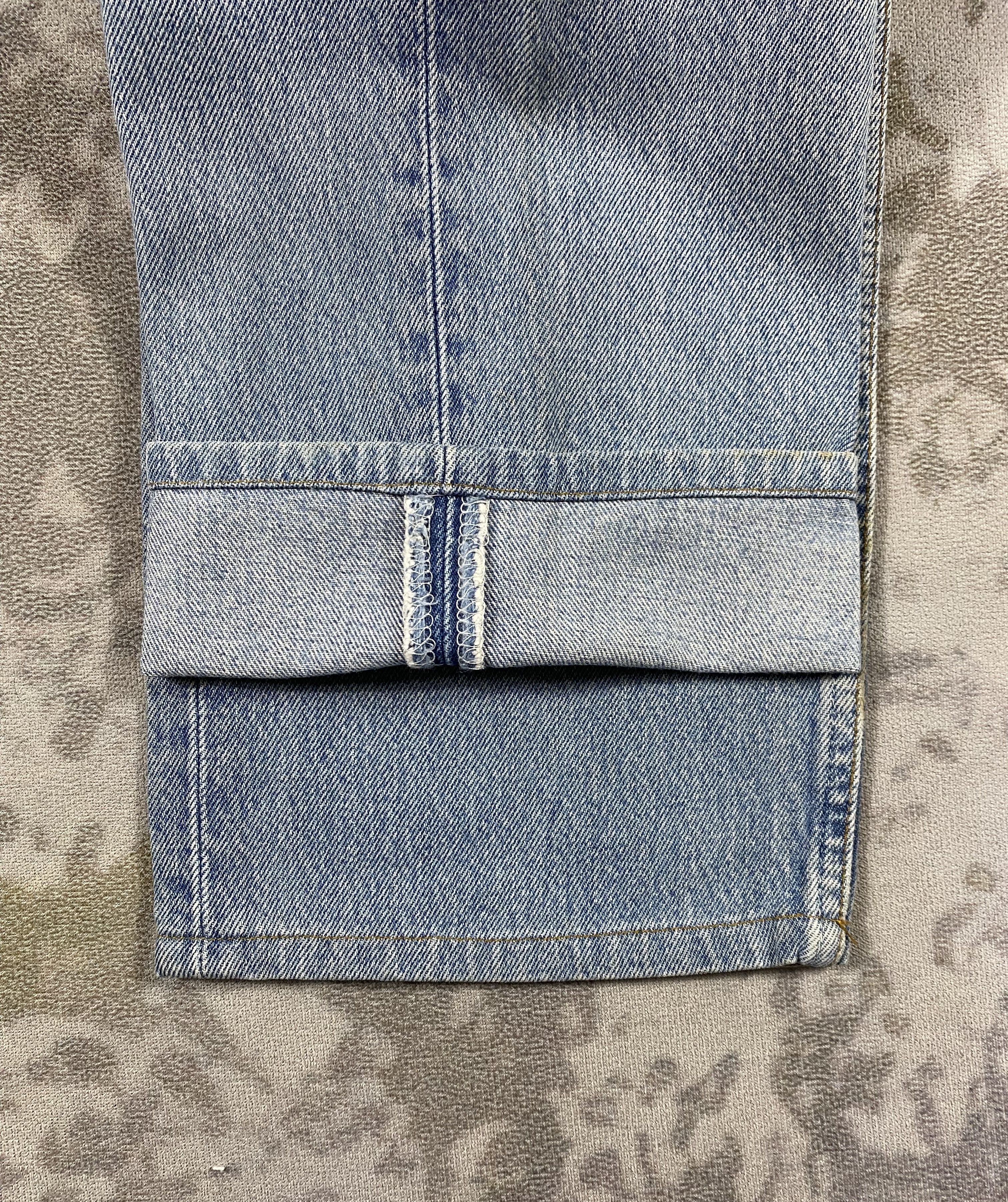 Levi's Blue Vintage Levi's 501 Jeans 32x29.5 Denim-JN3961 Size US 32 / EU 48 - 14 Thumbnail