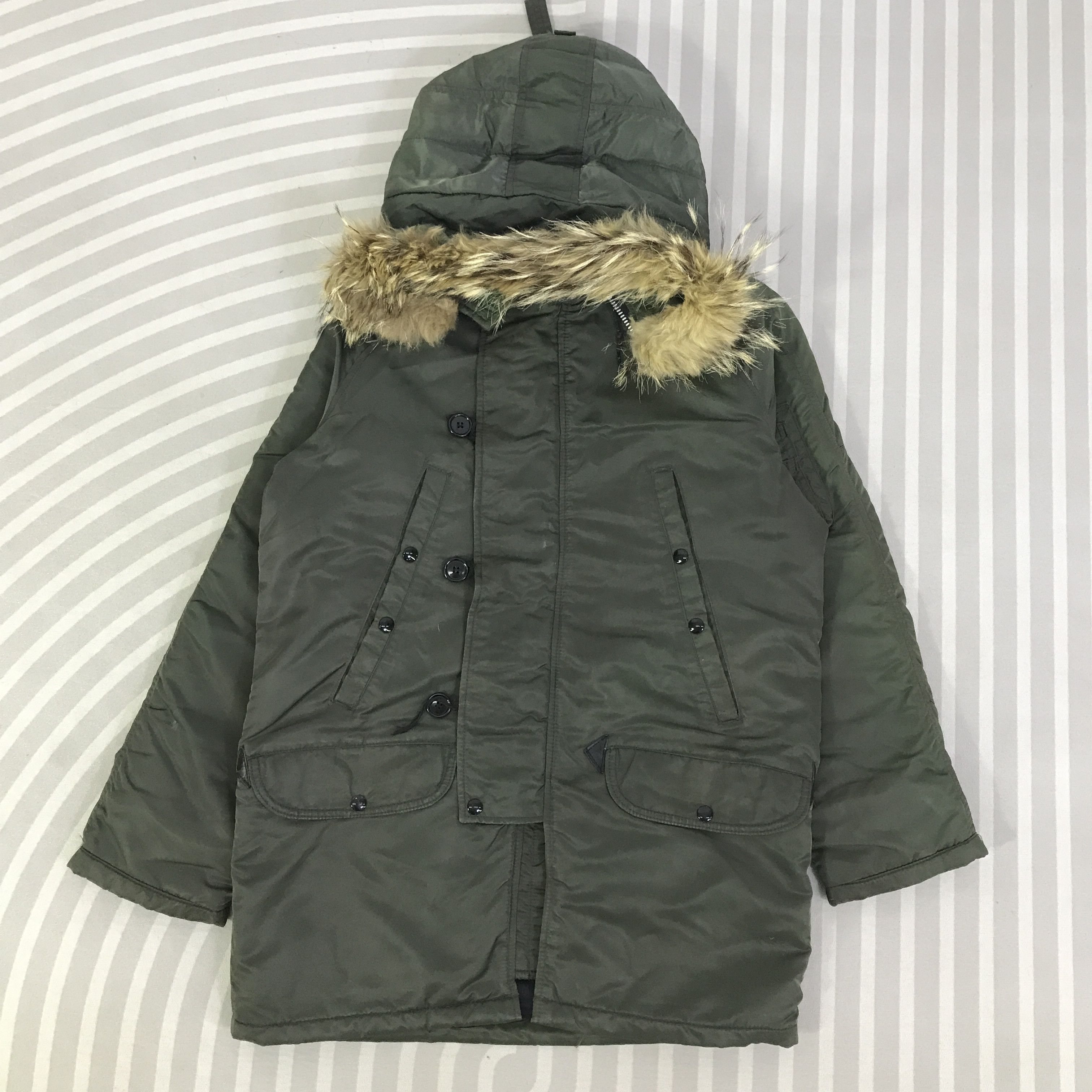 I. Spiewak And Sons Vintage I.Spiewak And Sons Fur hoodie Jacket K124B1 Size US L / EU 52-54 / 3 - 1 Thumbnail