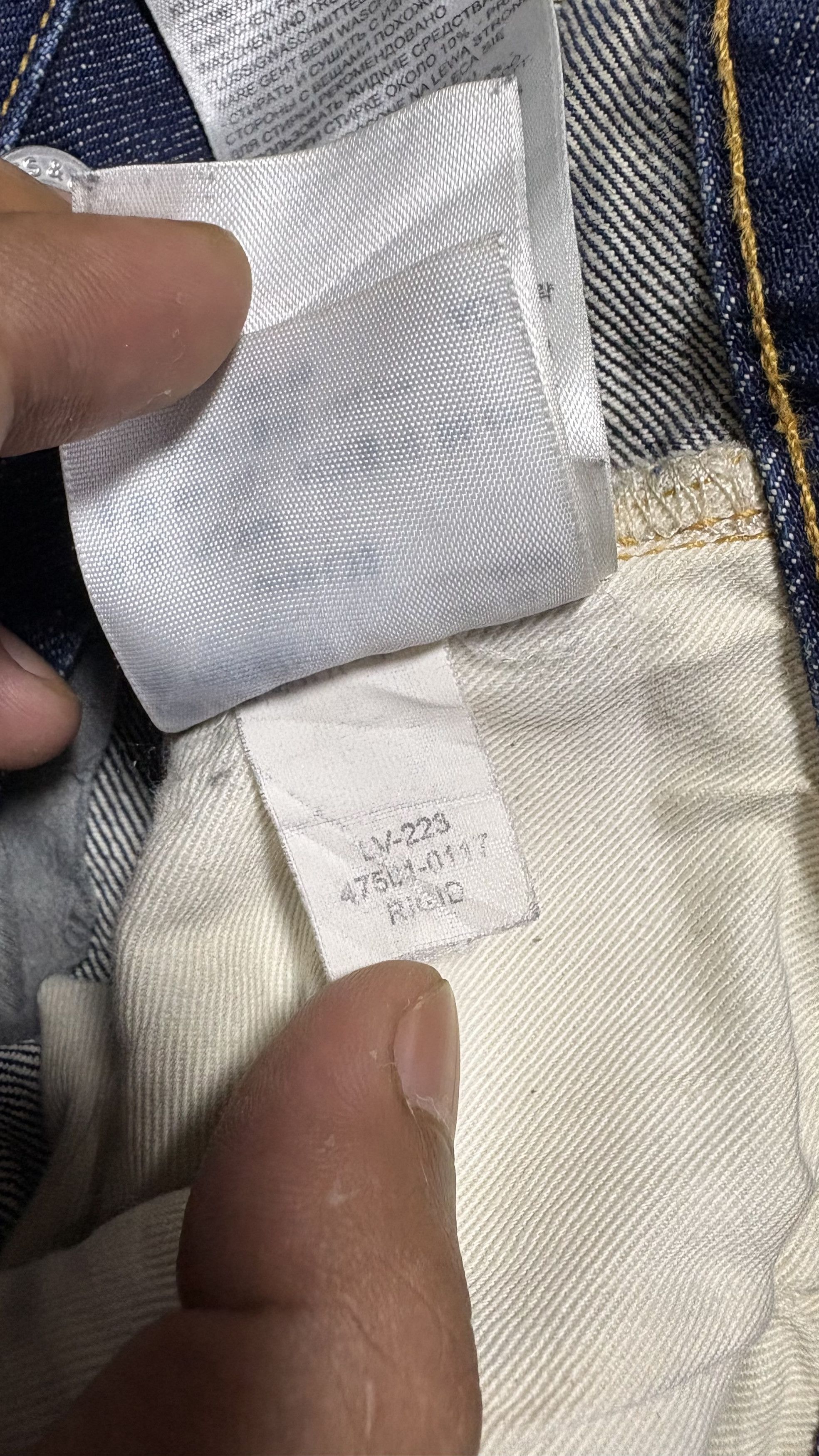 Levi's Vintage Clothing Vintage levis 501xx selvedge denim pants Size US 32 / EU 48 - 21 Thumbnail