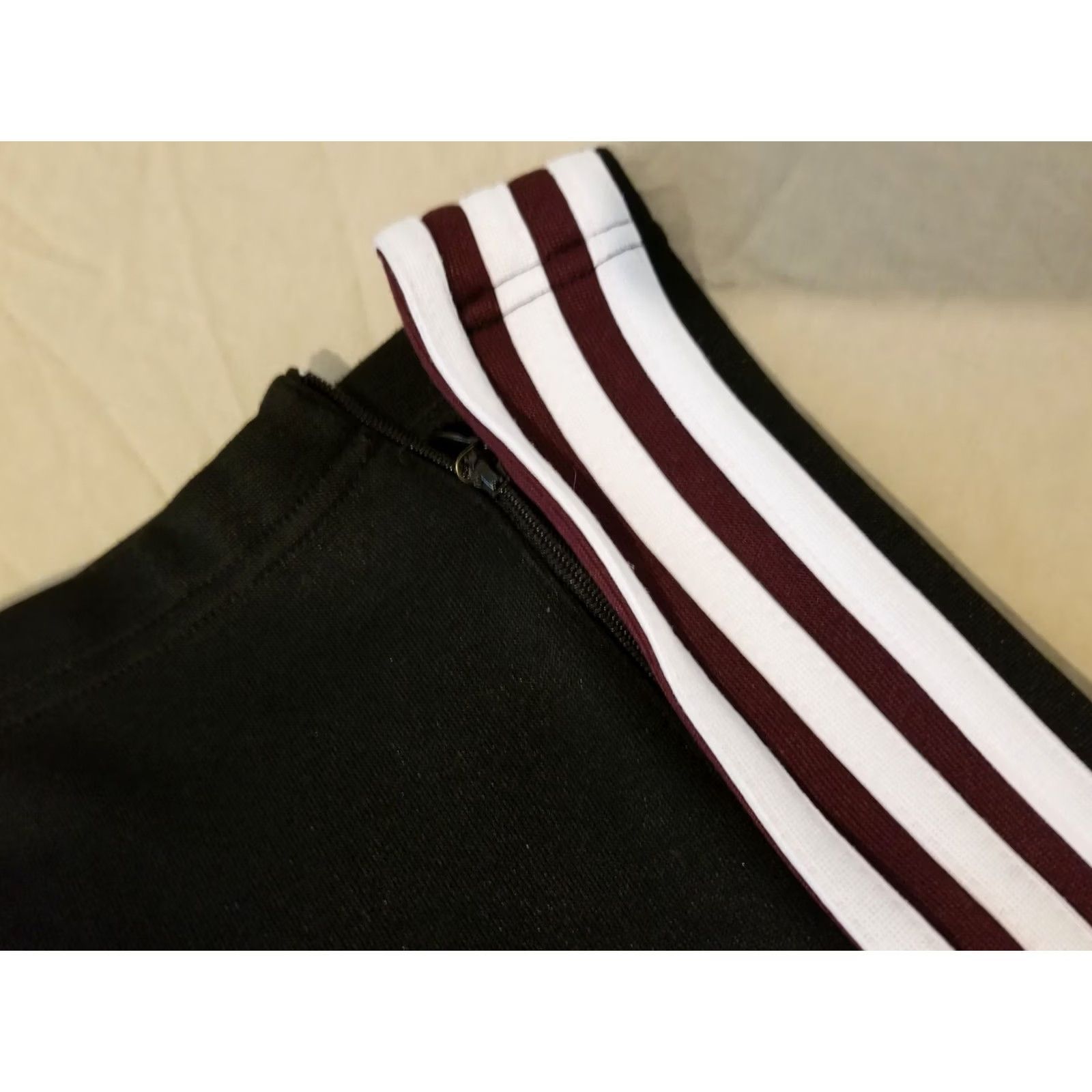 Adidas Mens adidas Pants M Medium Black Athletic Gym Workout Jogger Size US 31 - 4 Thumbnail