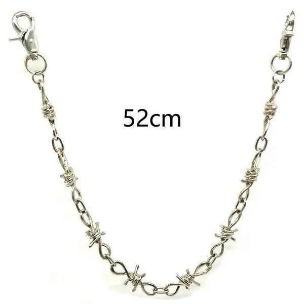 Jewelry Barb Wire Wallet Chain Size ONE SIZE - 6 Thumbnail