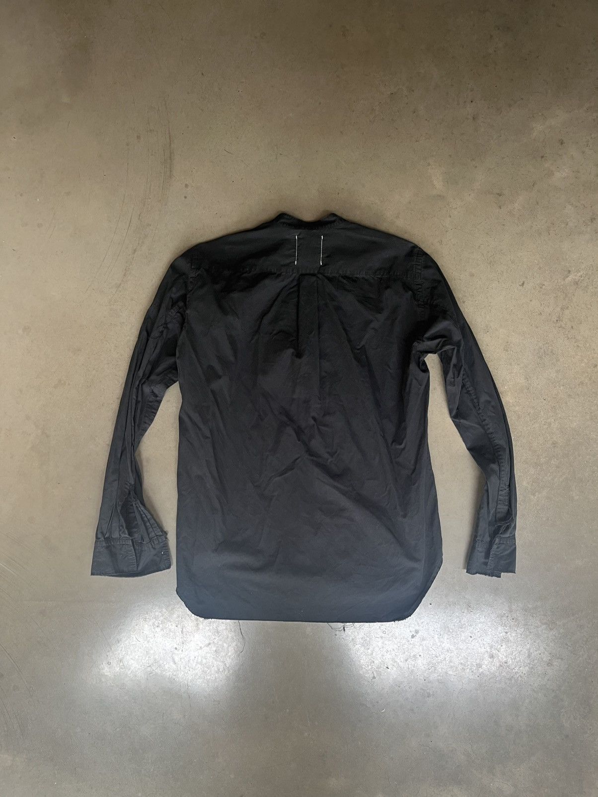 Takahiromiyashita The Soloist. grandpa collar shirt Size 48R - 2 Thumbnail