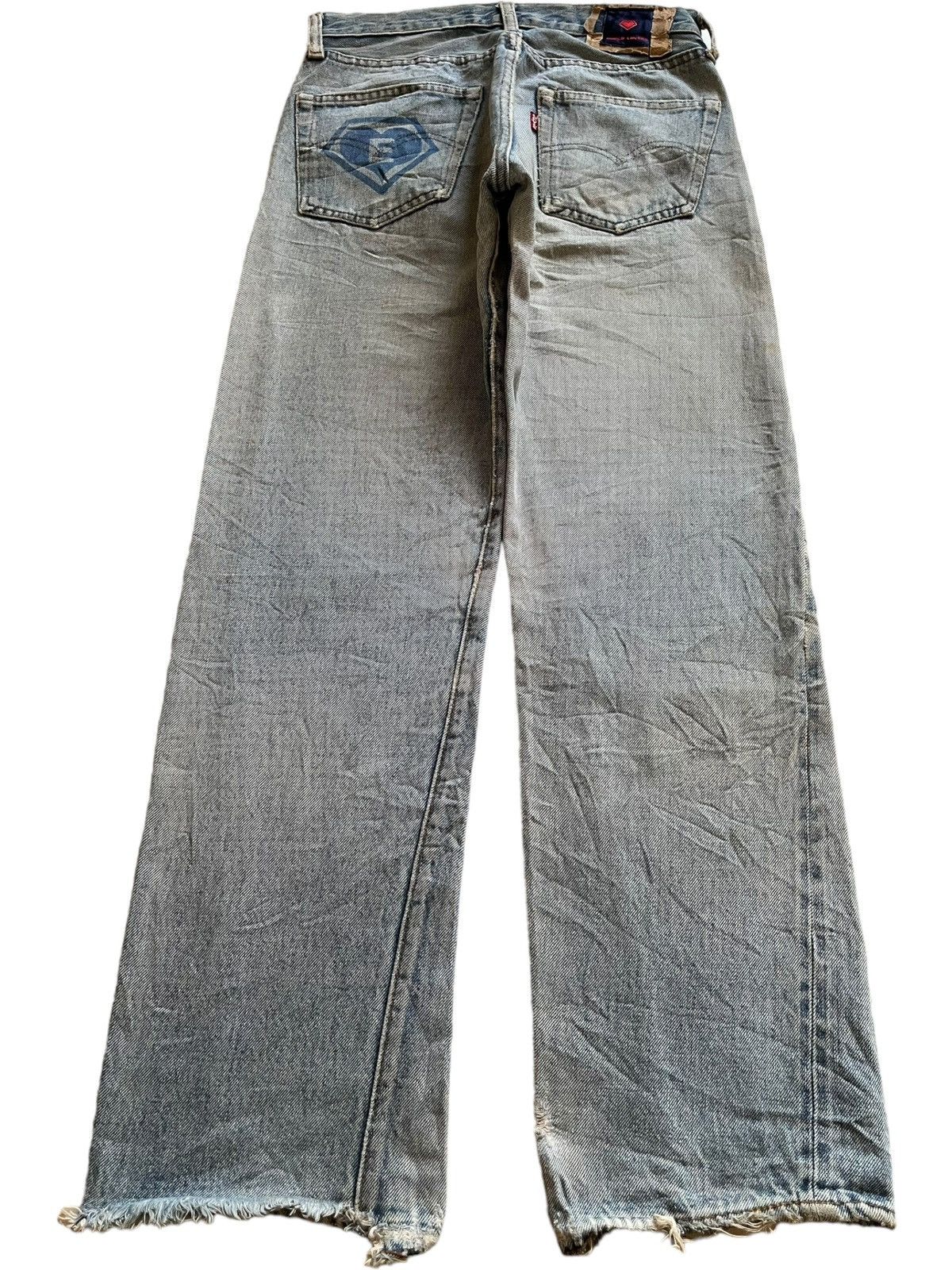 Levi's Rare Vintage 70s Levis 501 Selvedge Jeans Size US 27 - 3 Thumbnail