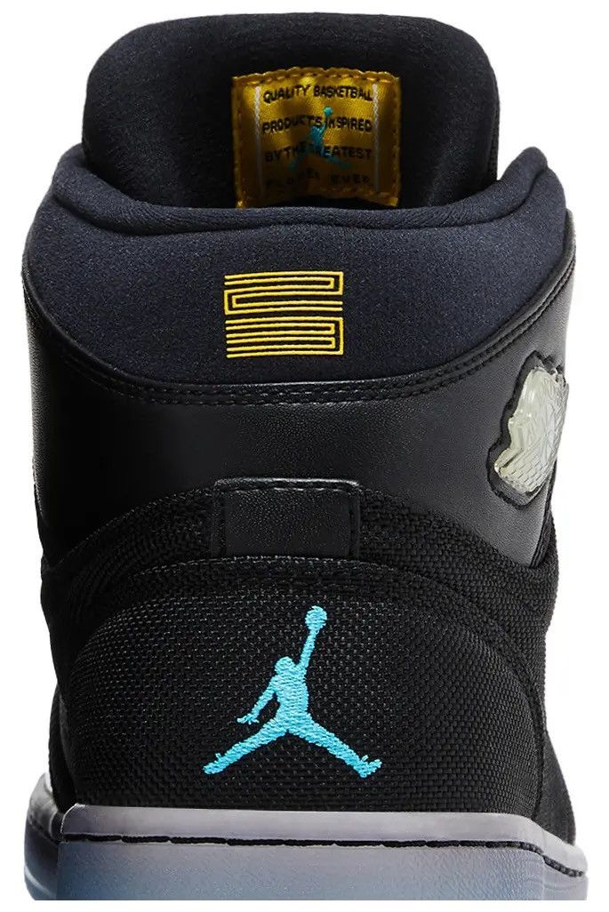 Jordan Brand Mens Jordan 1 Retro ‘95 Gamma’ Black Sz 11 Men 616369089 Size US 11 / EU 44 - 14 Thumbnail