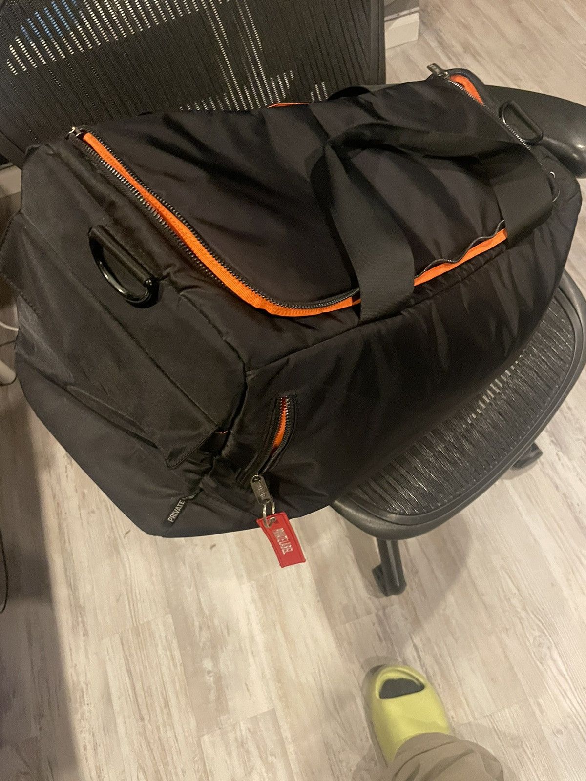 Private label Duffel with shoe organization