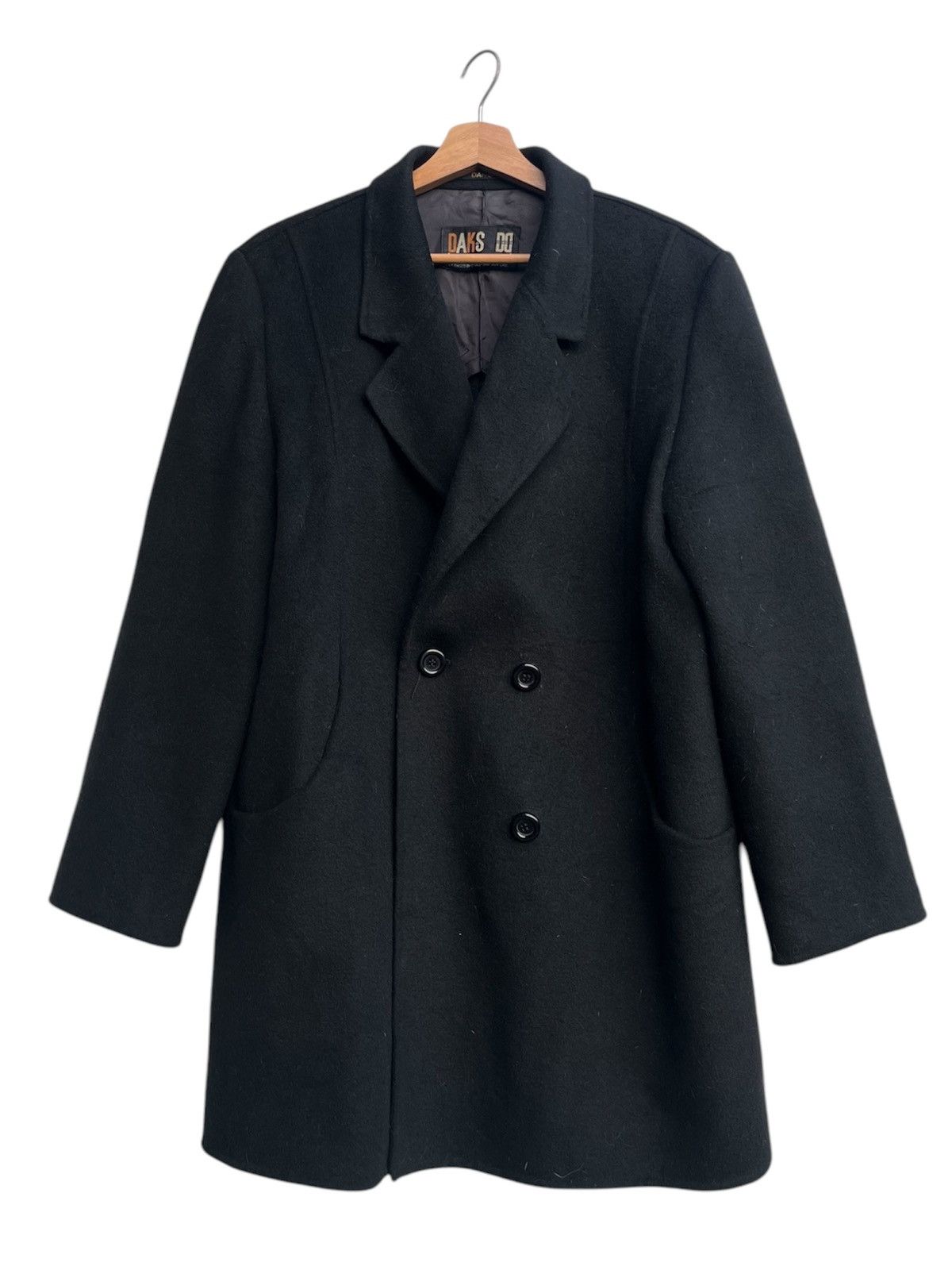 DAKS Unisex Vintage Daks Double Breasted Cashmere Jacket Size US M / EU 48-50 / 2 - 1 Thumbnail