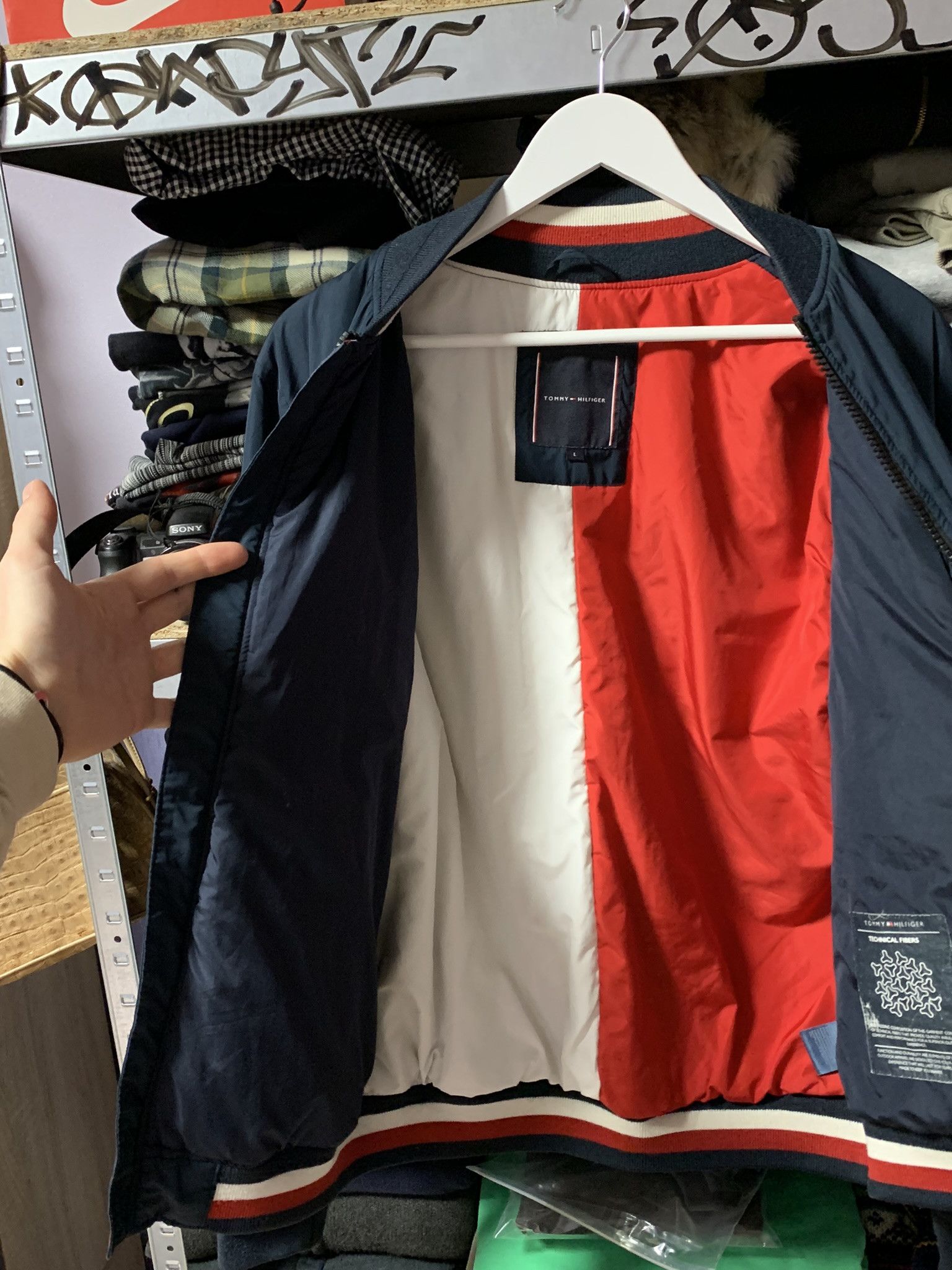 Tommy Hilfiger Tommy Hilfiger x Mercedes AMG Motorsport F1 Bomber Jacket L Size US L / EU 52-54 / 3 - 6 Thumbnail