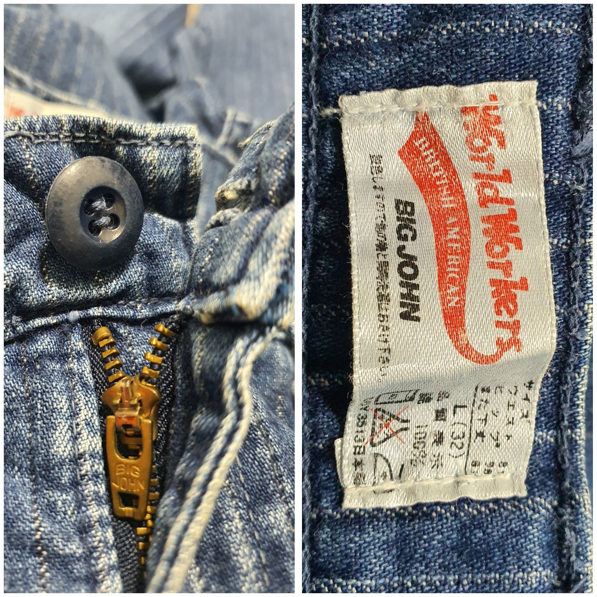 Big John × Japanese Brand BIG JOHN 30/41 HEAVY COTTON PANTS Size US 30 / EU 46 - 4 Thumbnail