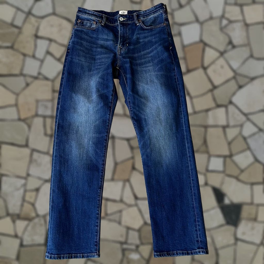 Flint And Tinder Flint & Tinder Classic Fit Selvedge Redline Denim Jean Mens 31x31 Size US 31 - 1 Thumbnail