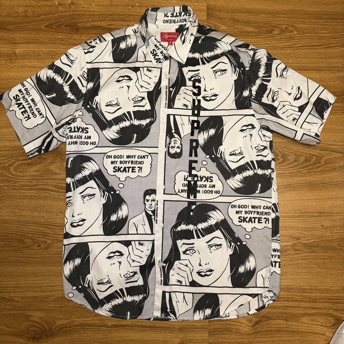 Supreme × Thrasher Supreme x Thrasher Size M Boyfriend shirt Size US M / EU 48-50 / 2 - 4 Thumbnail