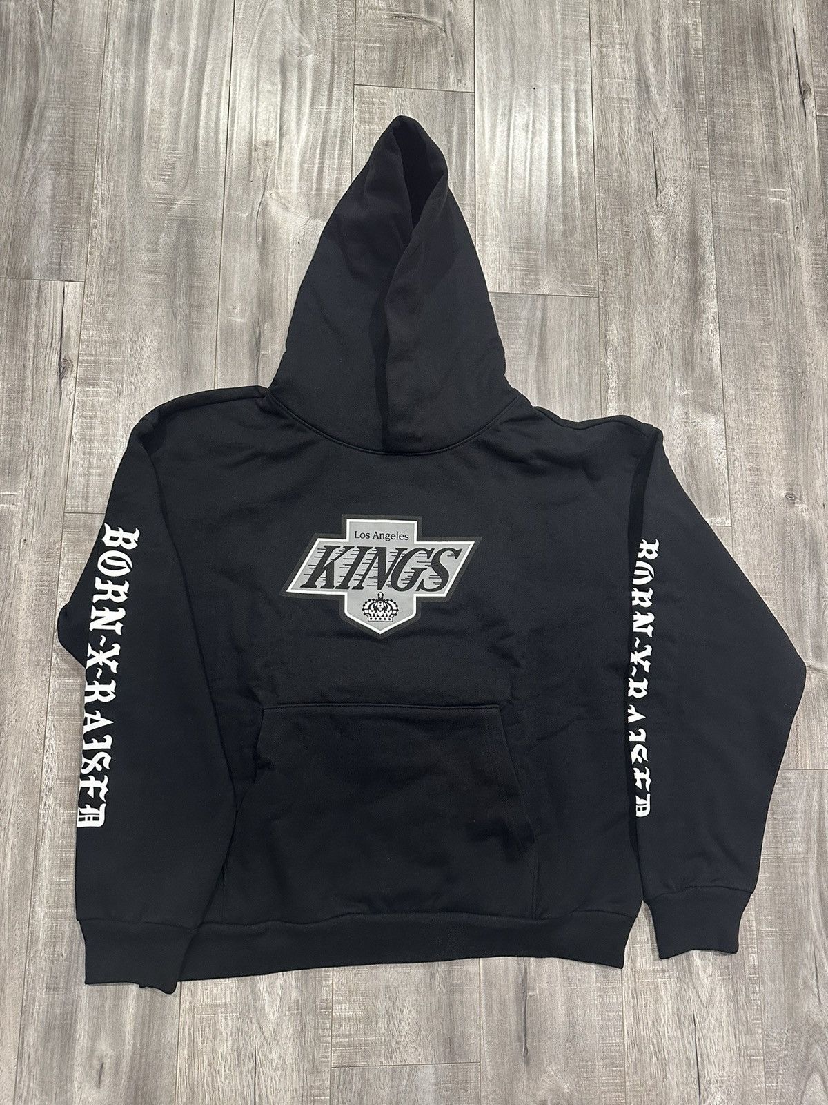 image of Born x Raised La Kings Hoodie XL in Black, Men's