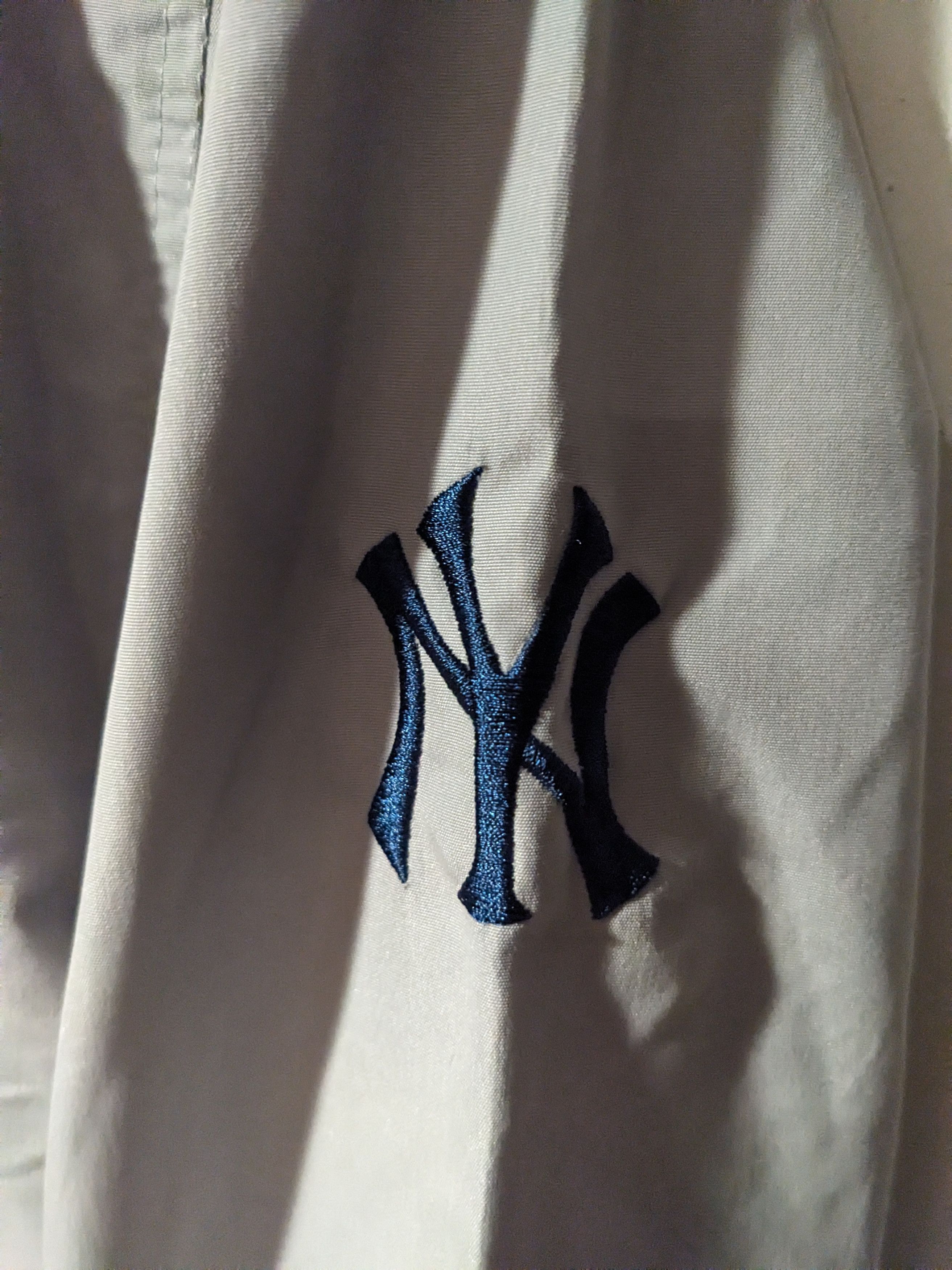 New York Yankees Vintage Y2K New York Yankees Nike Swoosh YOUTH Windbreaker Size US L / EU 52-54 / 3 - 3 Thumbnail