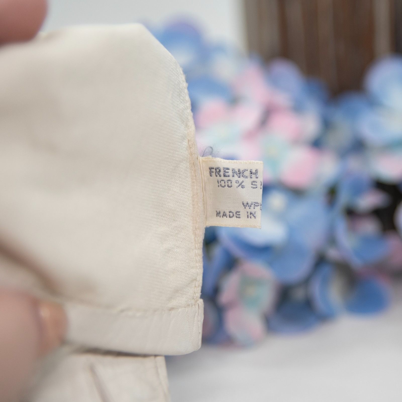 Other Antique 1940s Vintage Butter Soft Ivory French Leather Silk Size ONE SIZE - 6 Thumbnail