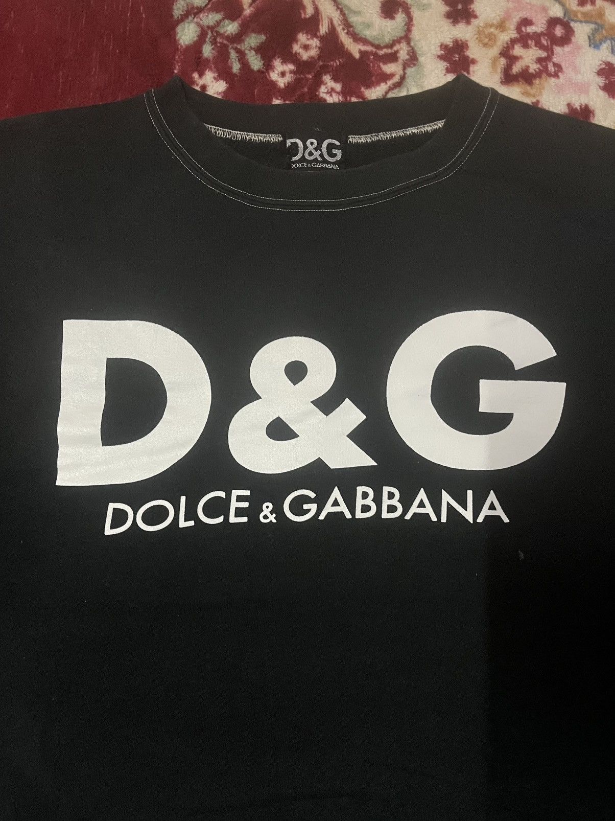 Dolce & Gabbana Vintage Dolce & Gabbana Spell Out Sweatshirt Size US M / EU 48-50 / 2 - 2 Thumbnail