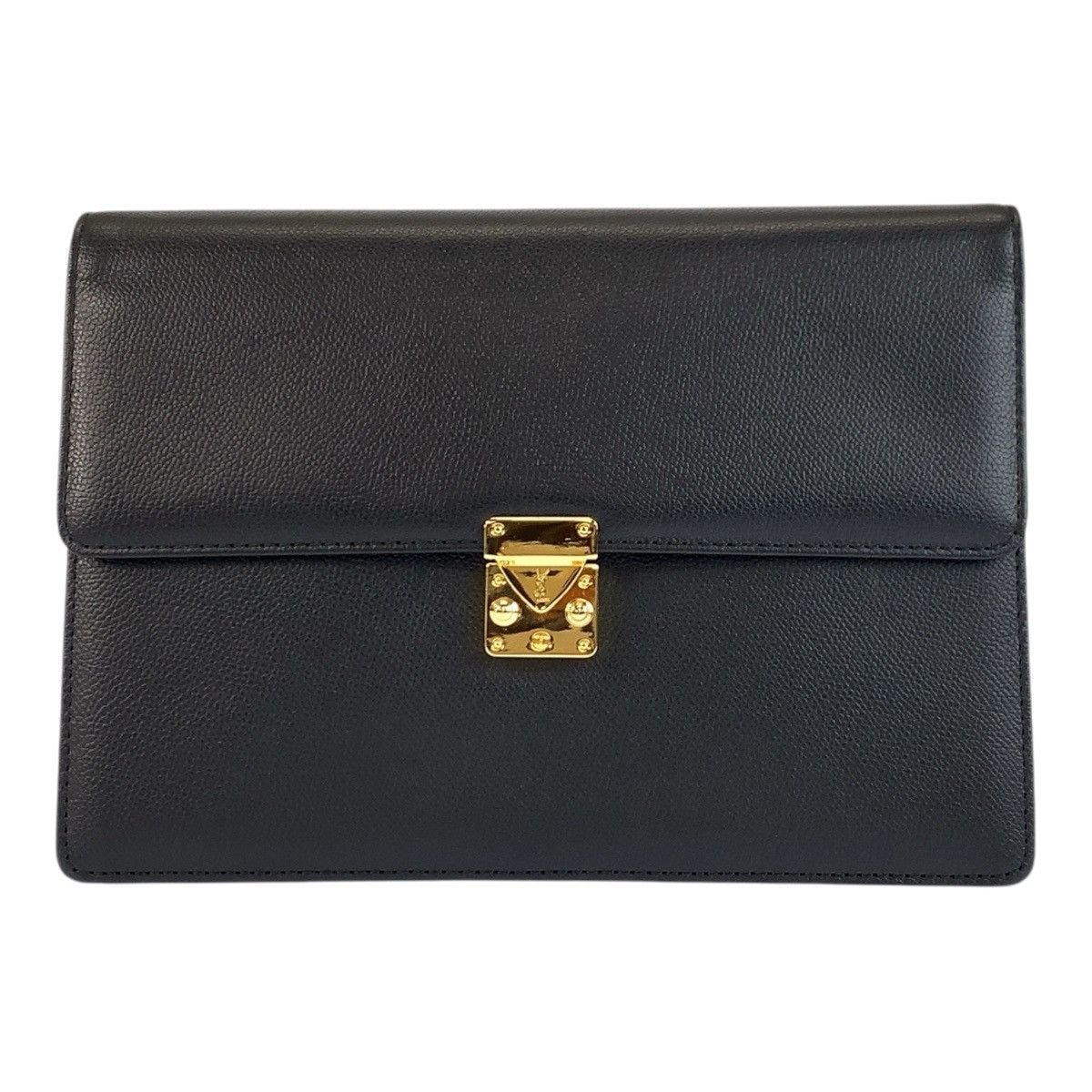 Yves Saint Laurent Yves Saint Laurent Yves Saint Laurent Leather Clutch Bag Leather Clutch Bag DUTY FREE for USA Size ONE SIZE - 1 Thumbnail