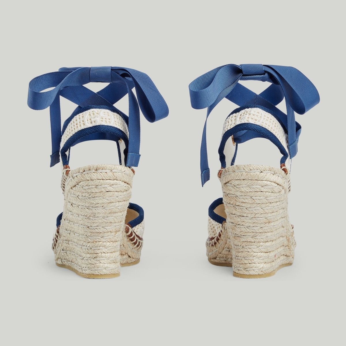 Gucci o1s1wg110125 GG Espadrille Sandals in Multicolor Size US 9 / IT 39 - 4 Thumbnail