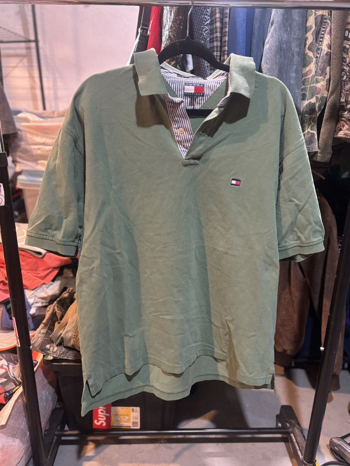 Tommy Hilfiger Tommy Hilfiger Green Polo Shirt Size US XL / EU 56 / 4 - 1 Thumbnail