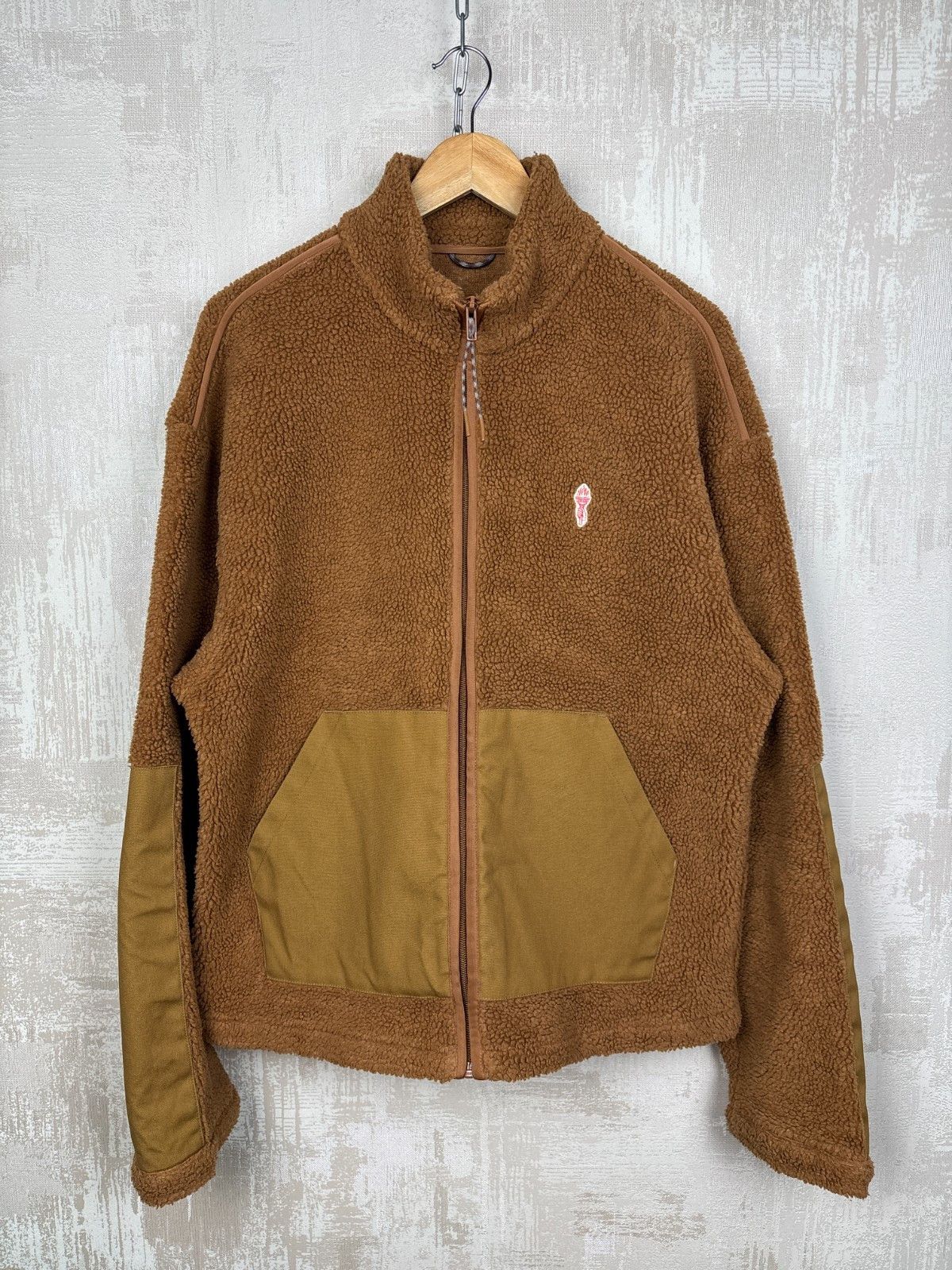 Other Revolution Style 7708 Boxy Fleece Jacket Oversized fit Size US L / EU 52-54 / 3 - 1 Thumbnail