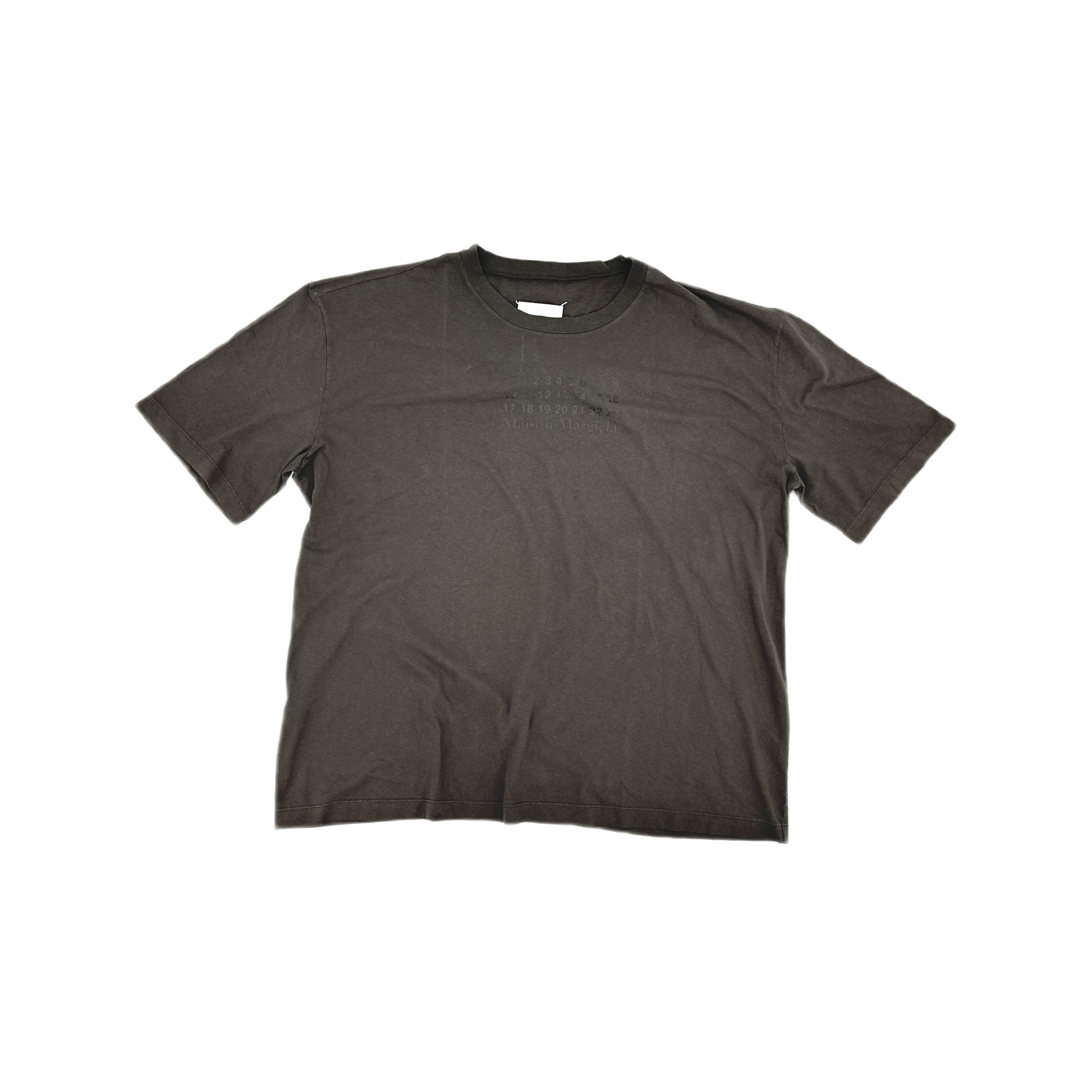 Maison Margiela Maison Margiela Numeric Logo T-Shirt XL Size US XL / EU 56 / 4 - 1 Thumbnail