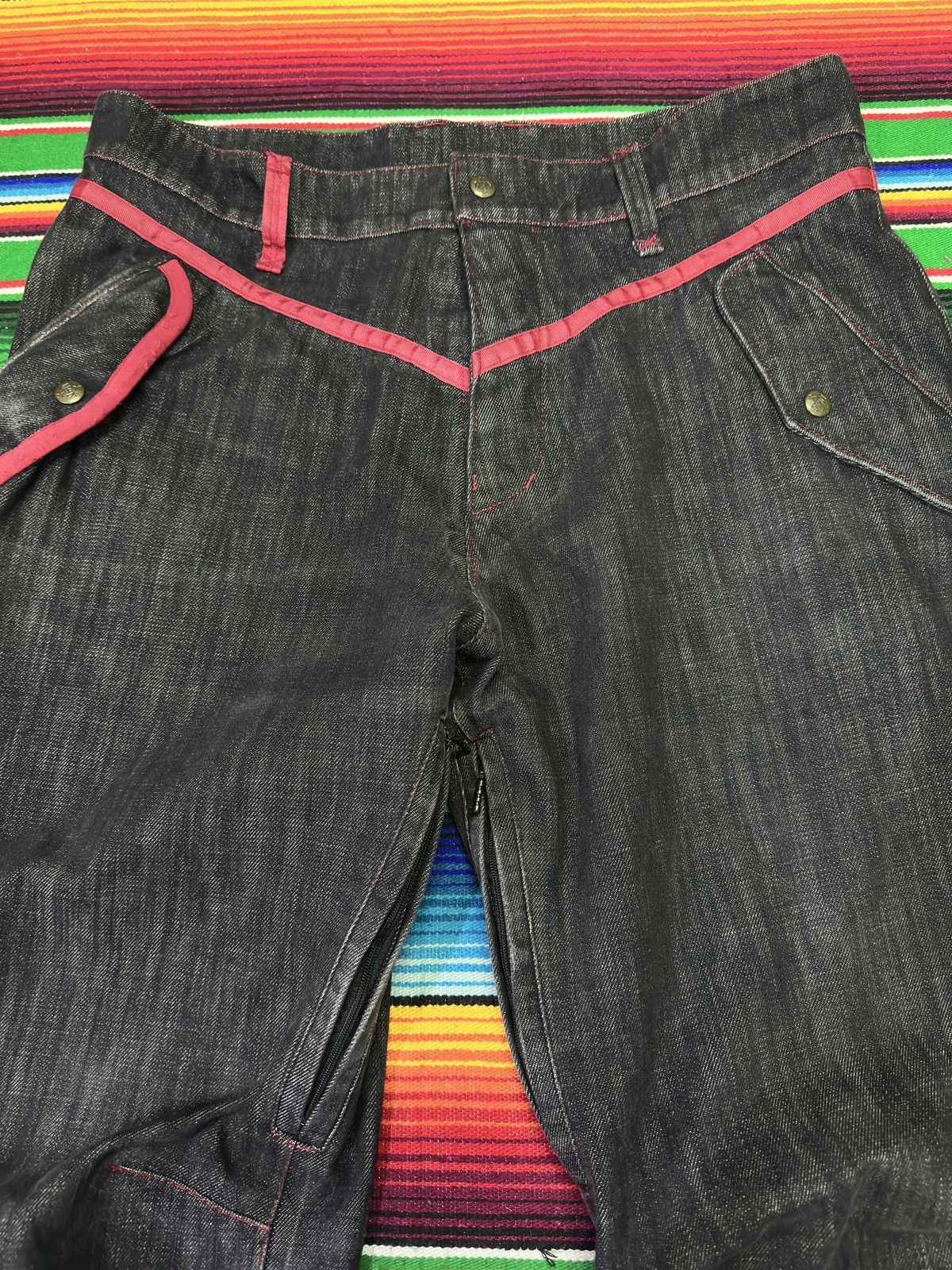 Kapital Gore Tex Bikers Denim 💥 Size US 36 / EU 52 - 8 Thumbnail
