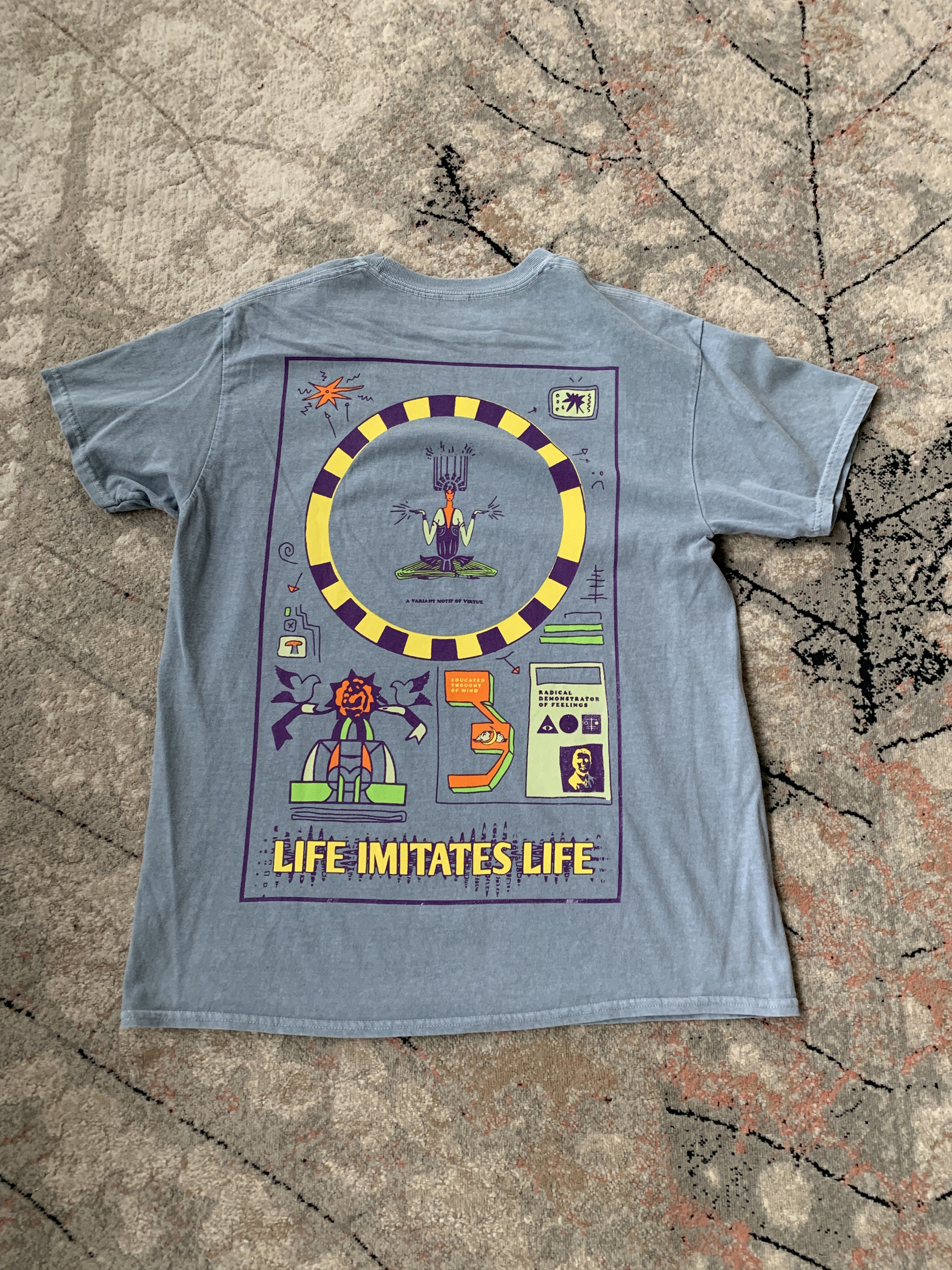 Bdg BDG Urban Outfitters Life Imitates Life Tee Size US S / EU 44-46 / 1 - 1 Thumbnail