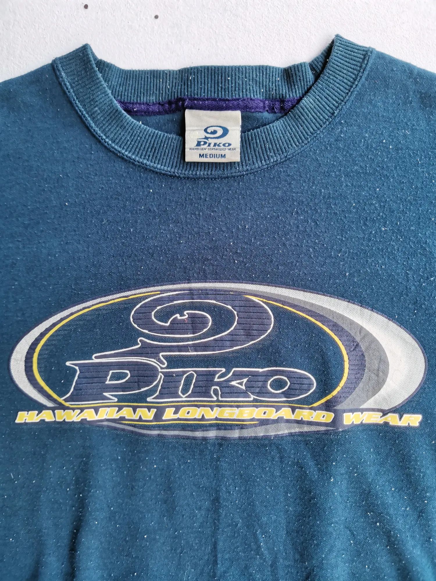 Japanese Brand Rare!!! Piko Hawaiian Longboard Wear Big Logo Sweatshirts Size US M / EU 48-50 / 2 - 4 Thumbnail