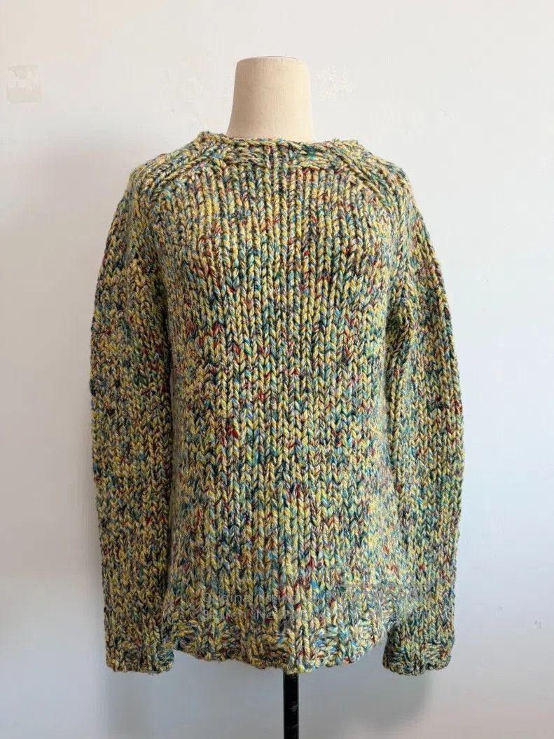 Dries Van Noten Dries Van Noten Colorful Sweater Size L / US 10 / IT 46 - 1 Thumbnail