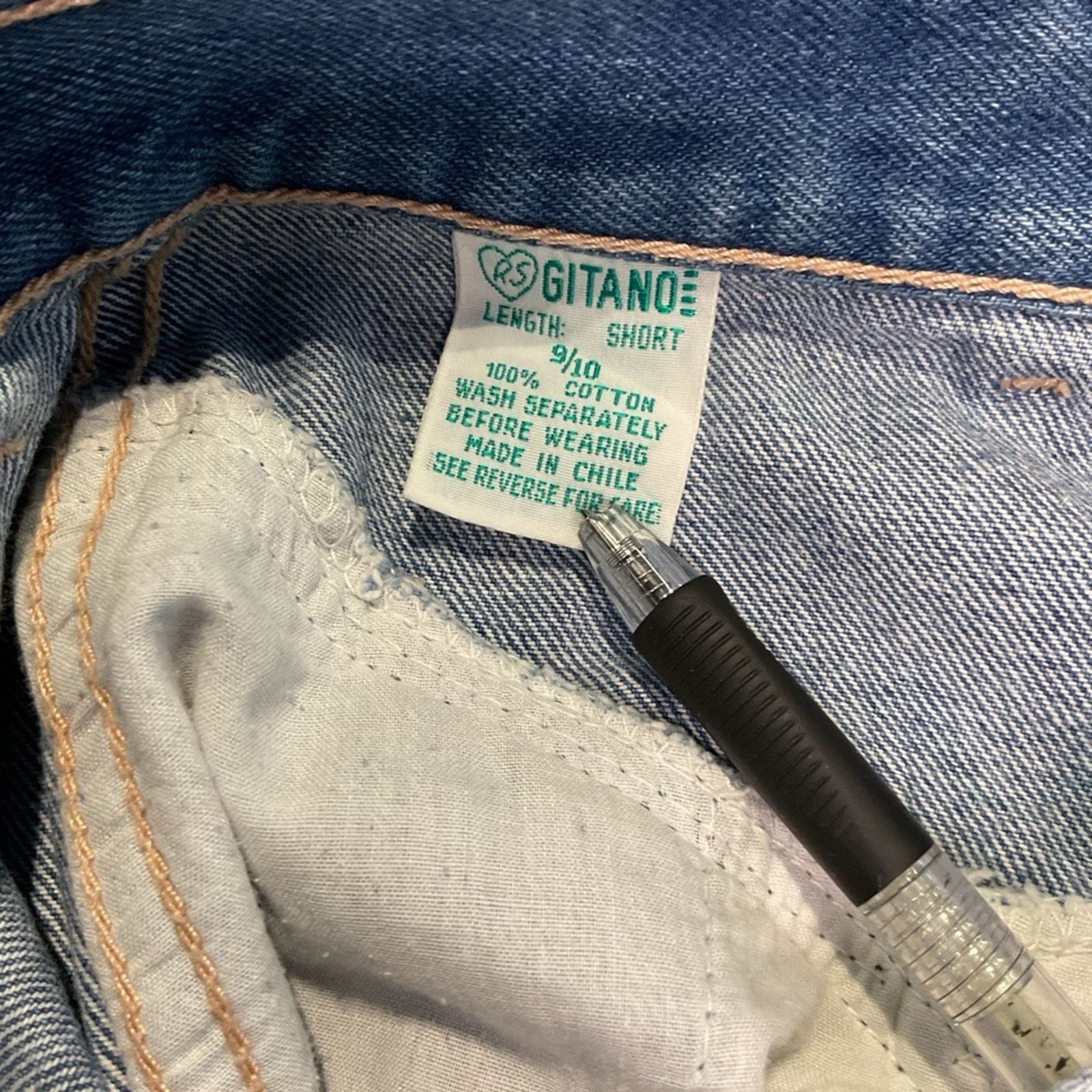 Vintage Vintage 80s Gitano High-Rise jeans Size 27" / US 4 / IT 40 - 3 Thumbnail