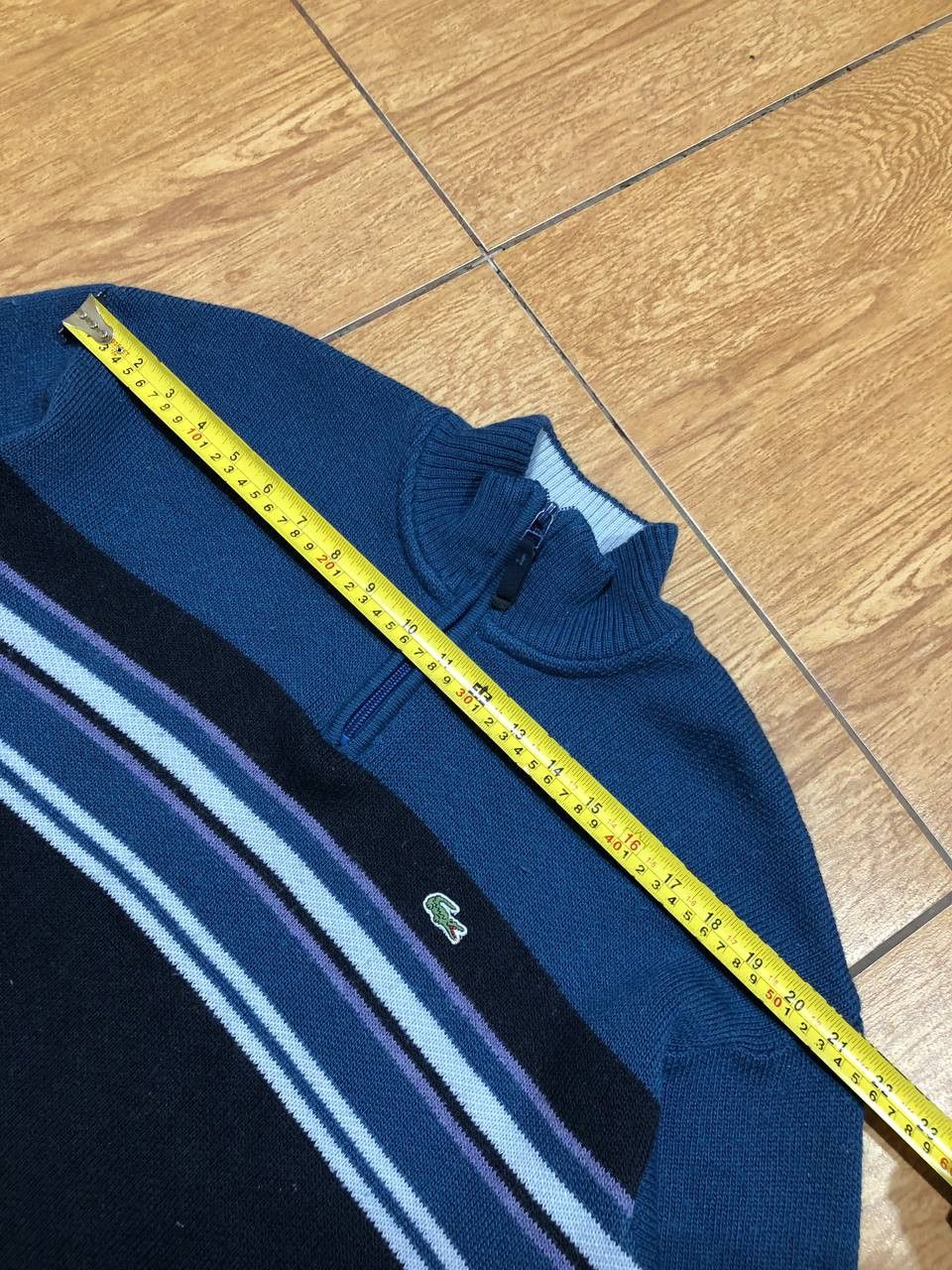 Lacoste Vintage Lacoste Y2K Streetwear Long Sleeve KNIT SWEATER Size US XXL / EU 58 / 5 - 9 Thumbnail