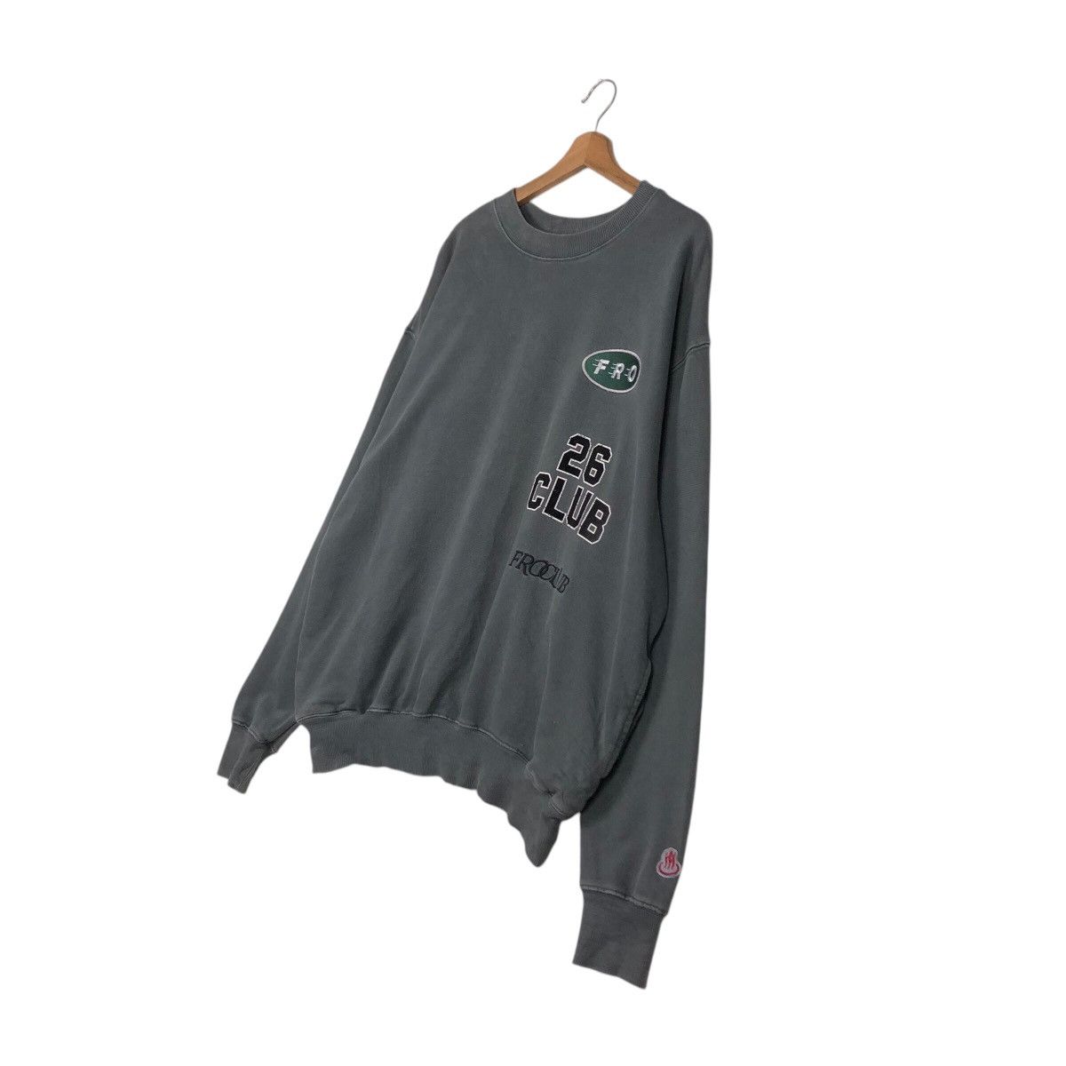 Japanese Brand 📌Vintage Sweatshirt Fro Spaduba Club Big Logo Embroidered Size US L / EU 52-54 / 3 - 3 Thumbnail