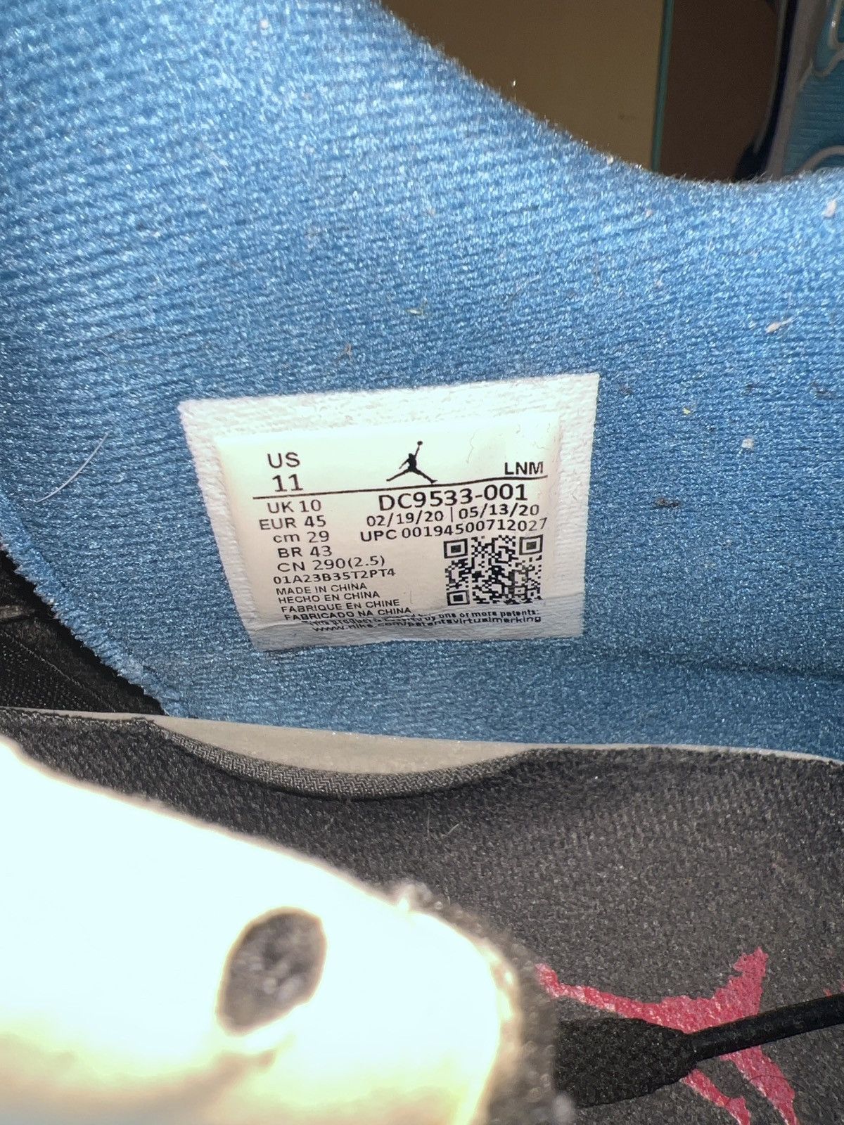 Nike Jordan 4 Union Used Size US 12 / EU 45 - 8 Thumbnail