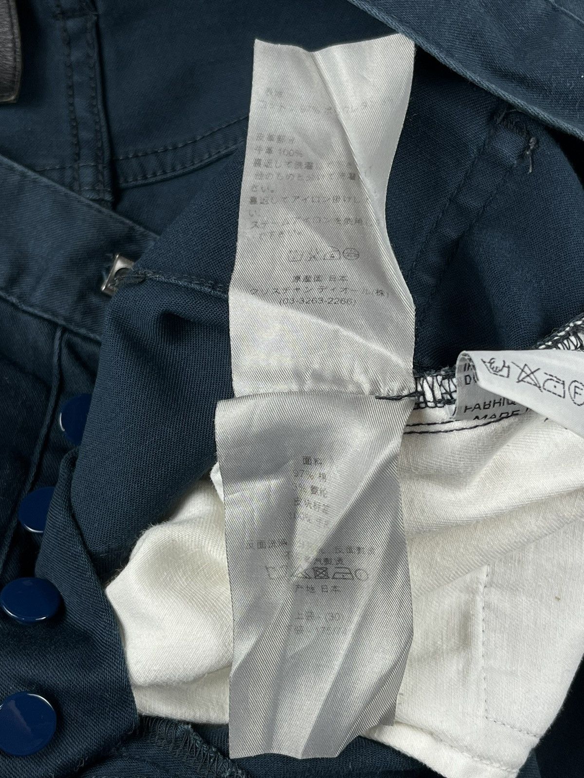 Dior Dior Homme Blue Cotton Stretch Jeans Size US 30 / EU 46 - 12 Thumbnail