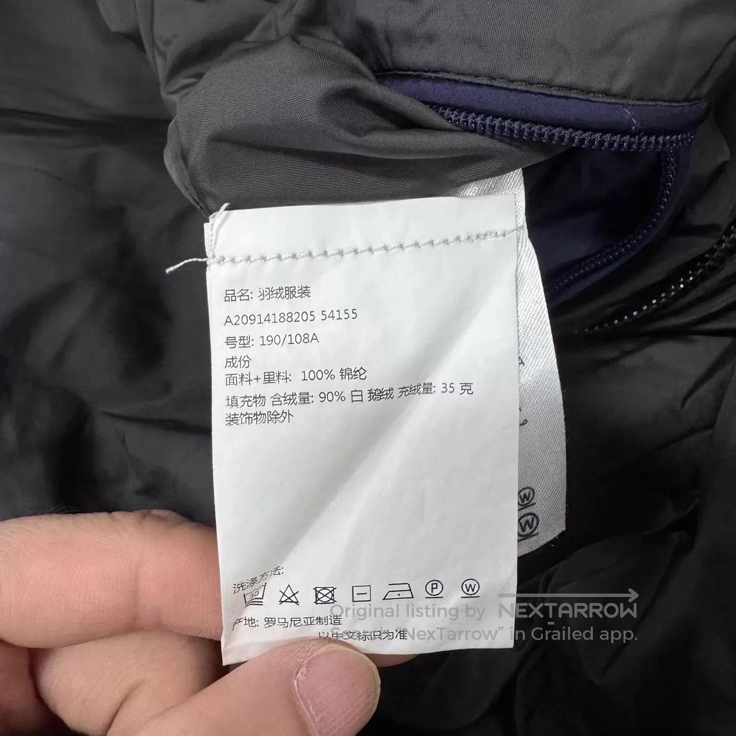 Moncler Blue Zip-Up Bomber Jacket. Size US XXL / EU 58 / 5 - 8 Thumbnail