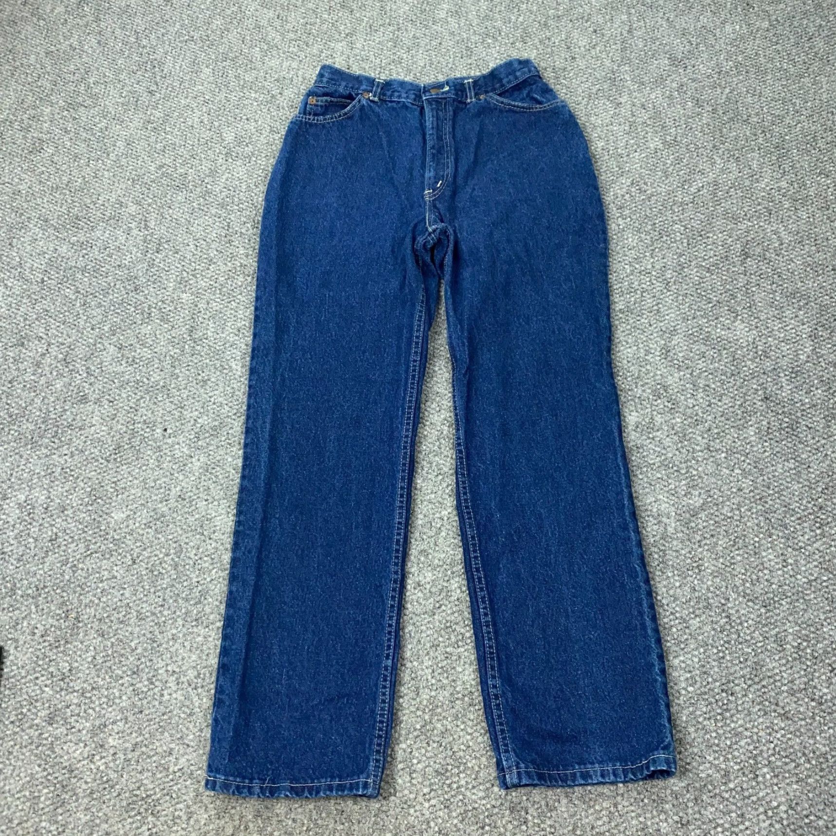 Vintage VINTAGE CHIC Jeans Women's 14 Short Blue High-Rise Made In USA 80s Mom Retro Size 27" / US 4 / IT 40 - 2 Thumbnail
