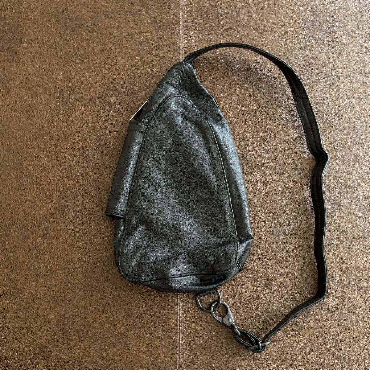 Yasuyuki Ishii Cow Leather Sling Shoulder Utility Bag Size ONE SIZE - 3 Thumbnail
