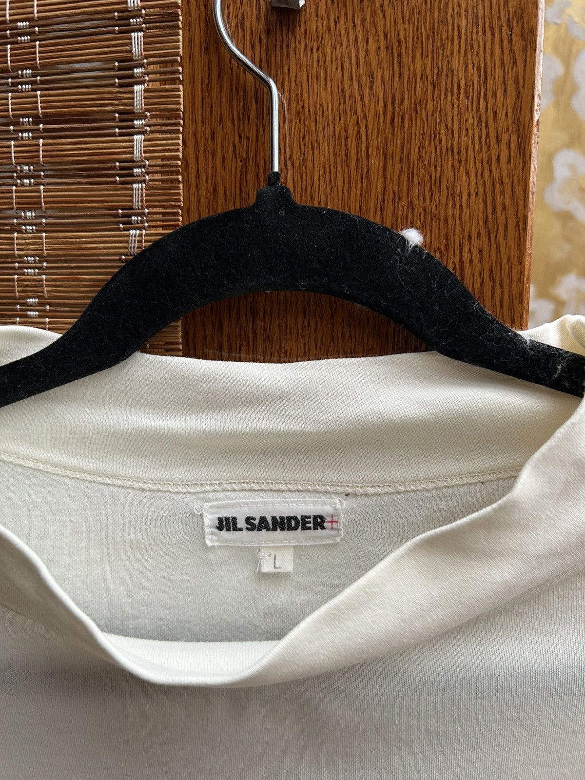 Jil Sander 90s Pure Tricot Pure Jil Sander Long Sleeve Mock Neck Tee Size L / US 10 / IT 46 - 7 Thumbnail