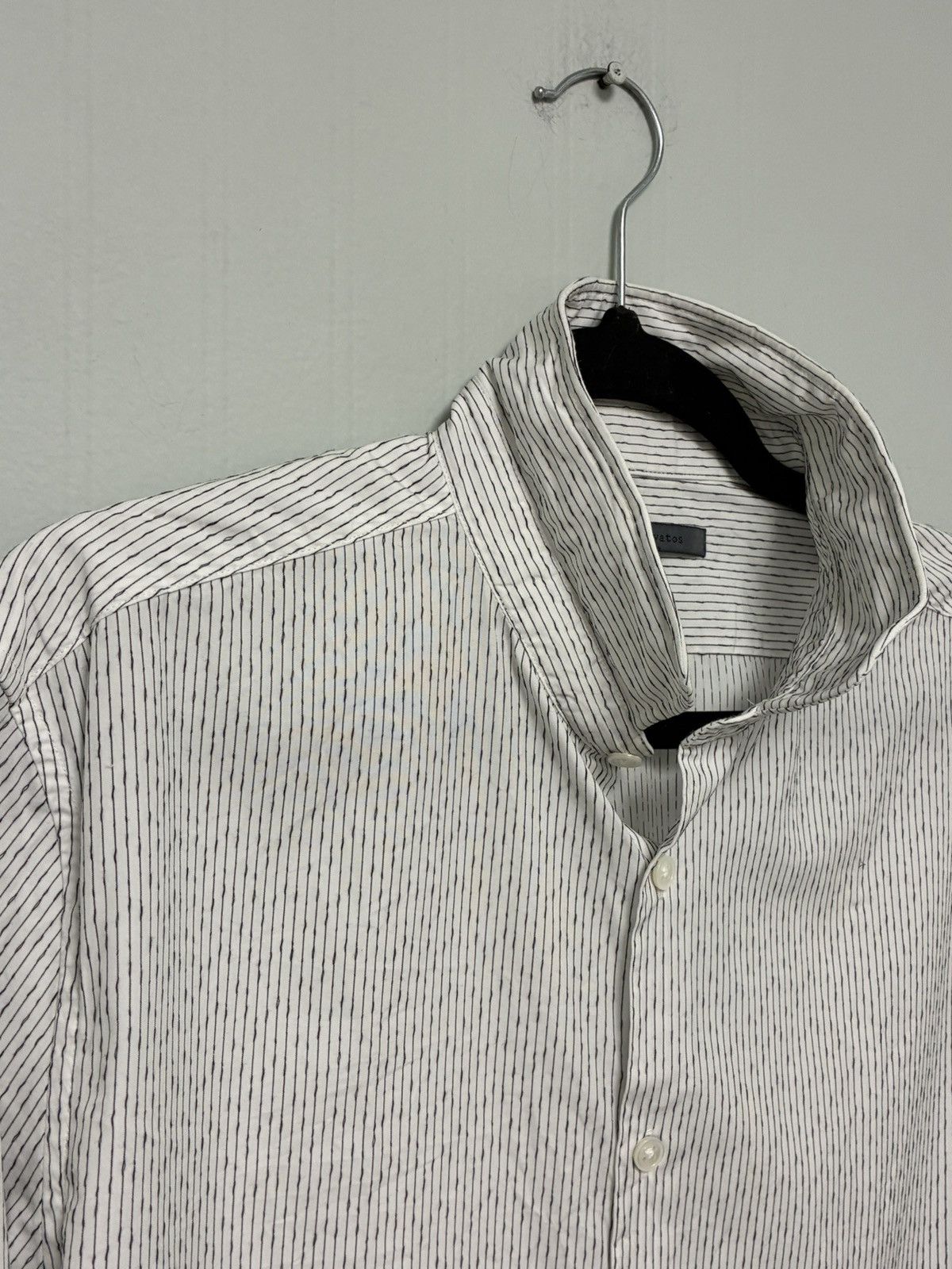 John Varvatos Irregular Stripe Shirt Size Medium. Size US M / EU 48-50 / 2 - 9 Thumbnail