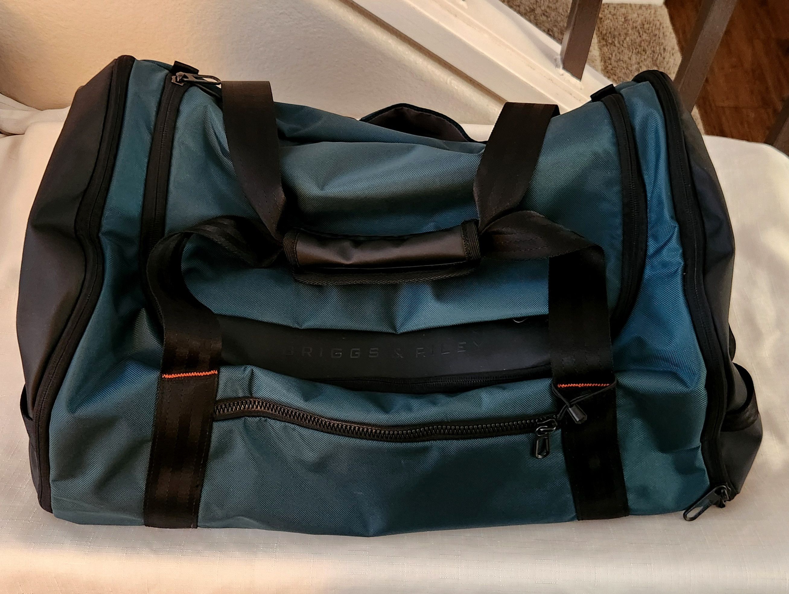 Briggs & Riley Briggs & Riley ZDX Series 24" Large Travel Duffle Ocean Blue Size ONE SIZE - 3 Thumbnail