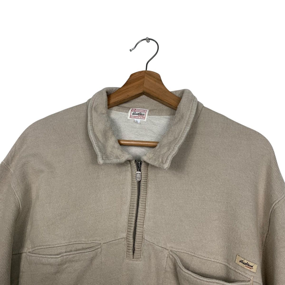 Levi's LEVIS STRAUSS Half Zip Collared Polo Sweater #2230#C98 Size US L / EU 52-54 / 3 - 9 Thumbnail