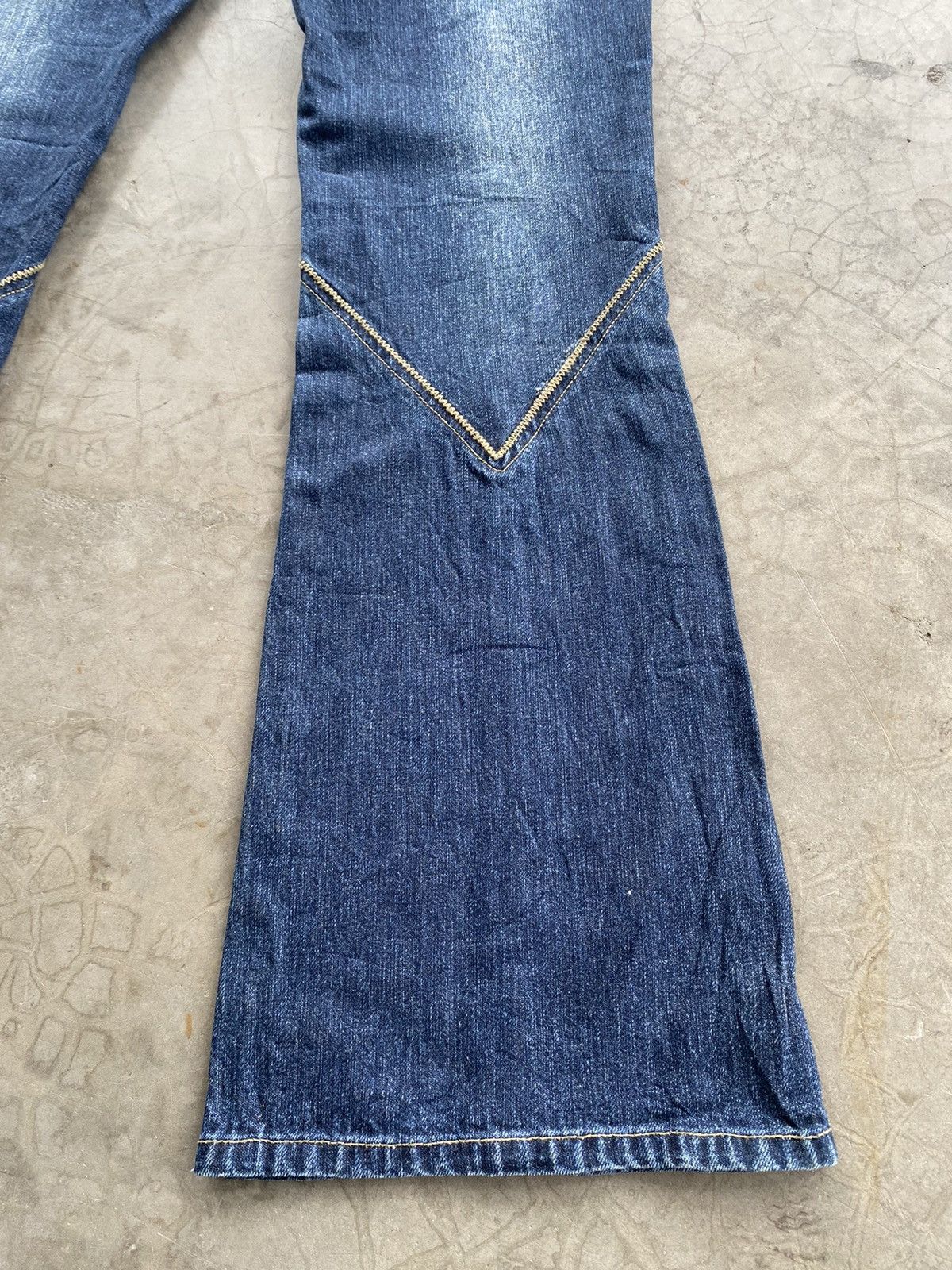 Hysteric Glamour × If Six Was Nine × Le Grande Bleu (L.G.B.) Flare Jeans Japanese Python Oririn Boot Cut p114 Size US 29 - 10 Thumbnail