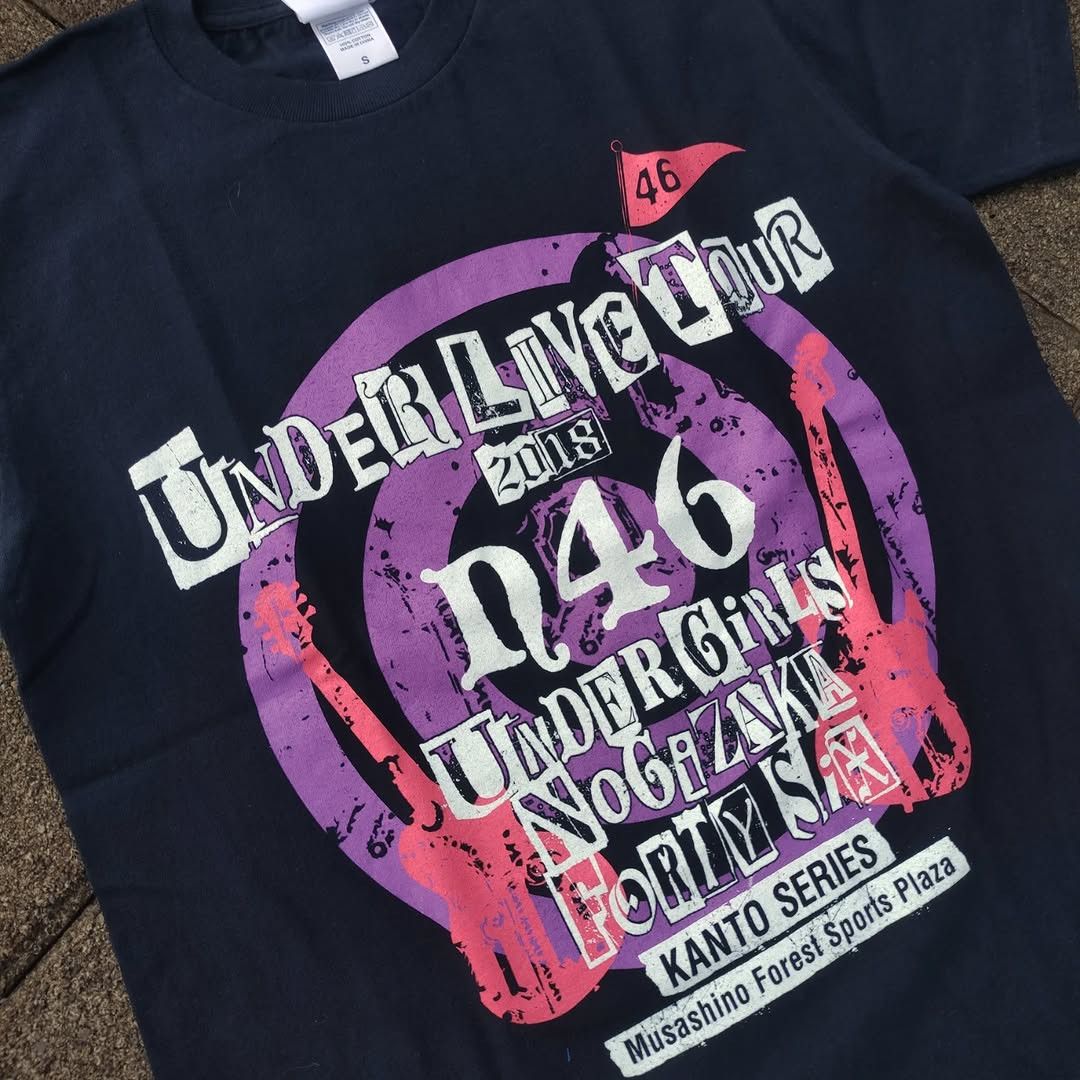 Band Tees Nogizaka46 Under Live 2018 Idol Tee Size US S / EU 44-46 / 1 - 2 Thumbnail