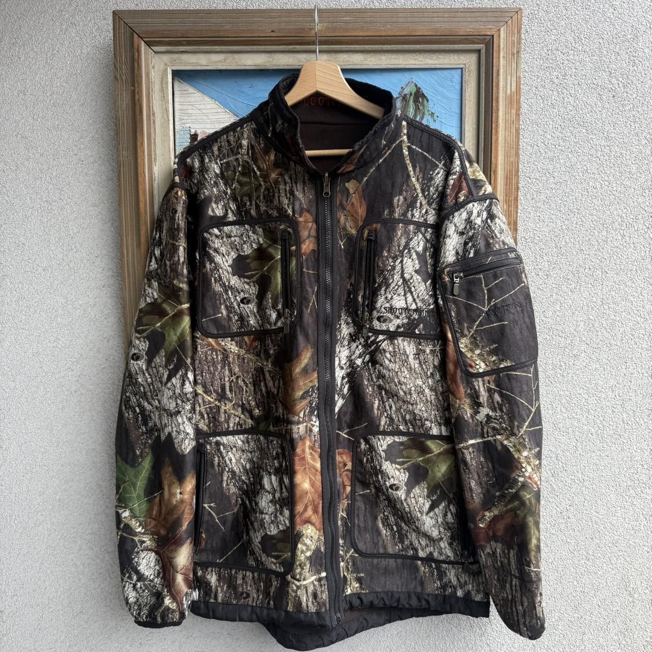Vintage Real Tree Jacket Reversible Vintage 90s Size US L / EU 52-54 / 3 - 1 Thumbnail