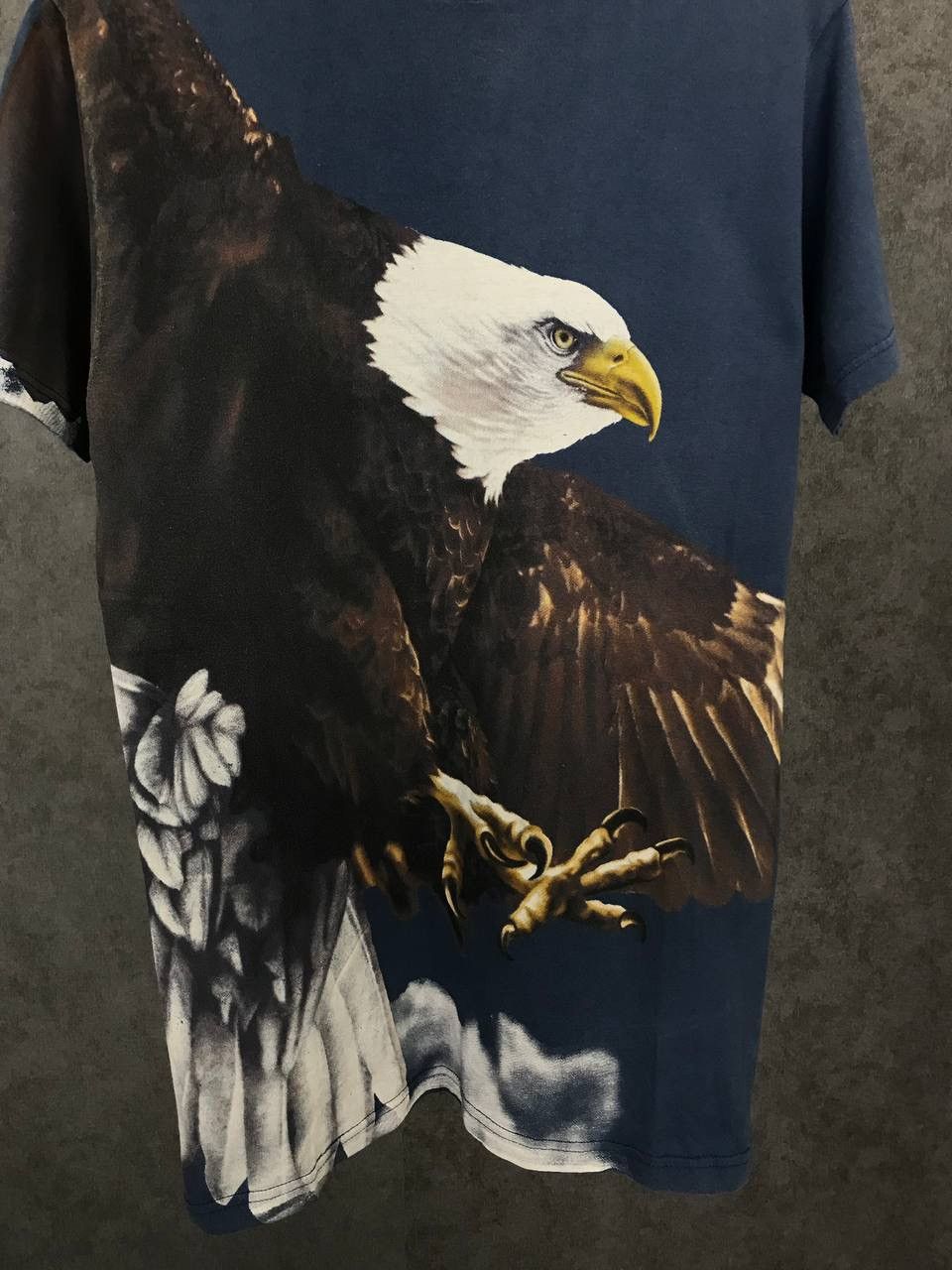 Vintage Eagle vintage animal made in USA overprinted tee Size US M / EU 48-50 / 2 - 3 Thumbnail