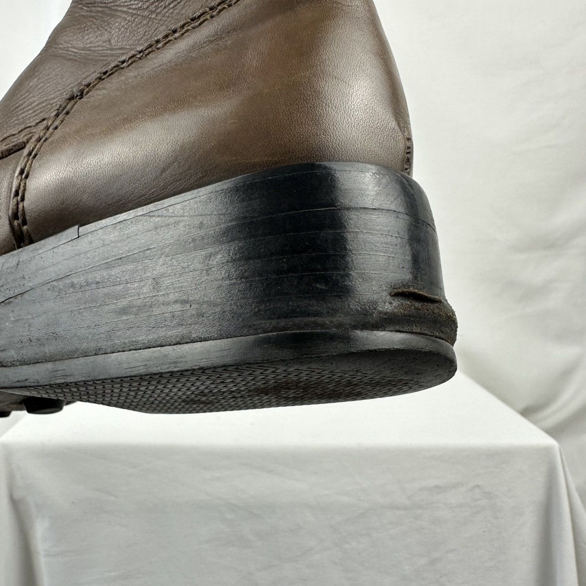 Dirk Bikkembergs Dirk Bikkembergs Leather Boots Archive 90s Military Combat Size US 9 / EU 42 - 15 Thumbnail