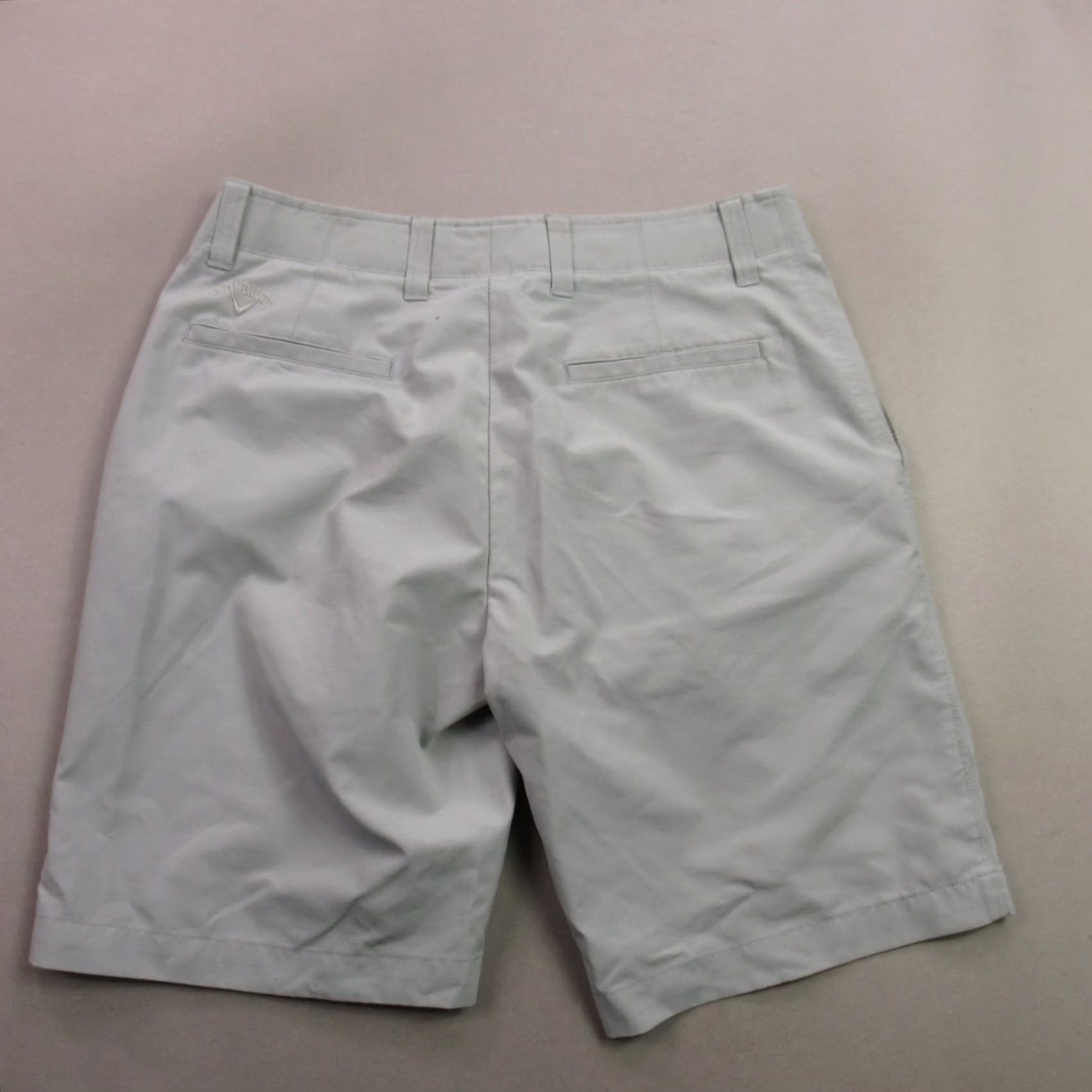 Callaway Callaway Shorts Mens 33 Chino Gray Lightweight Outdoors Button Pockets Size US 33 - 5 Thumbnail
