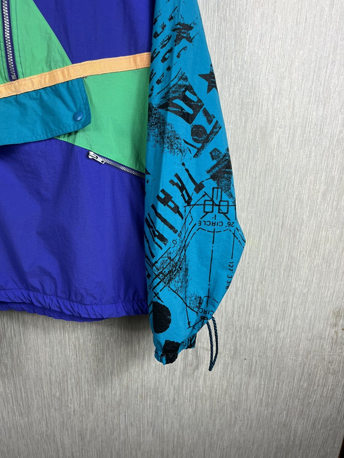 Nike × Vintage Vintage Nike nylon windbreaker jacket 80s anorak half zip Size US S / EU 44-46 / 1 - 6 Thumbnail