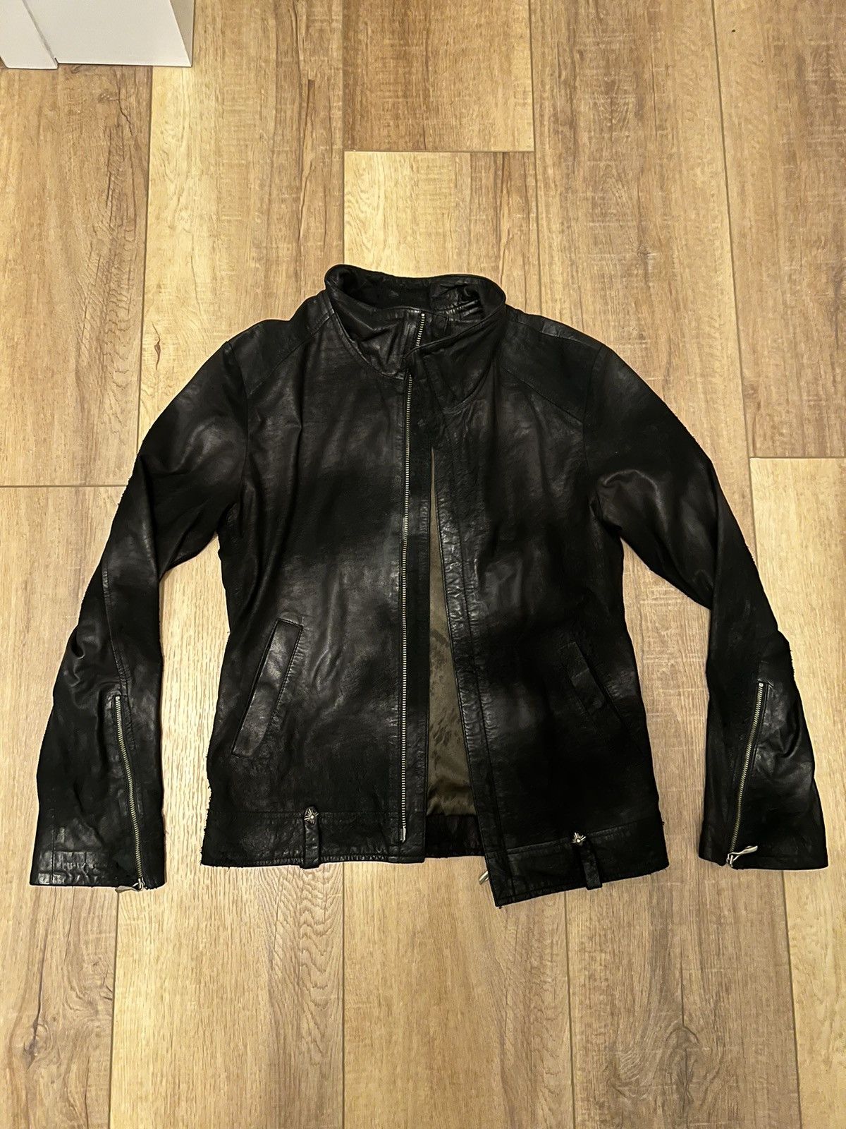 アウトレット取扱店 一点物14th addiction vintage leather jacket